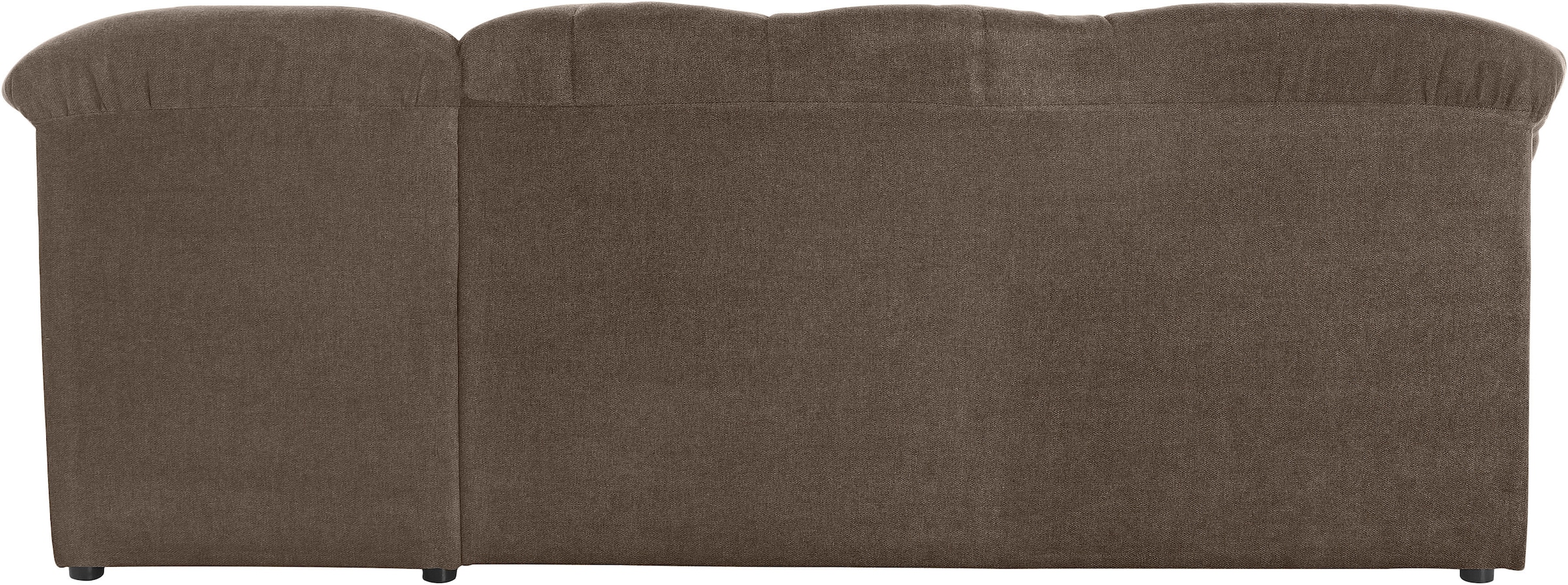 DOMO collection Ecksofa »Pegnitz, elegante Rückensteppung, komfortabel, L-Form«, wahlweise mit Bettfunktion