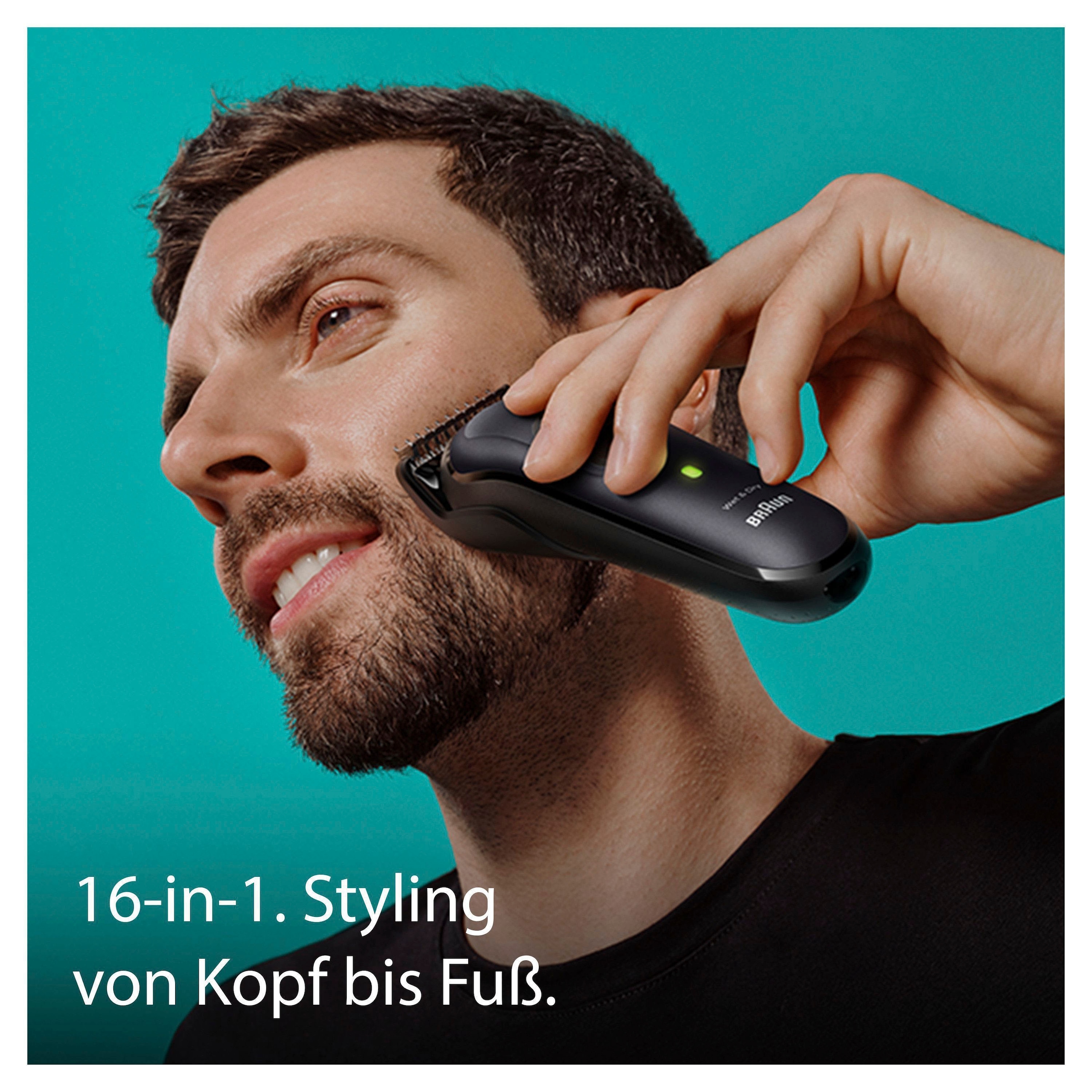 Braun Haarschneider »All-In-One Styling Set MGK7470«, Wasserdicht, Barttrimmer im bestellen 16-in-1 Online-Shop