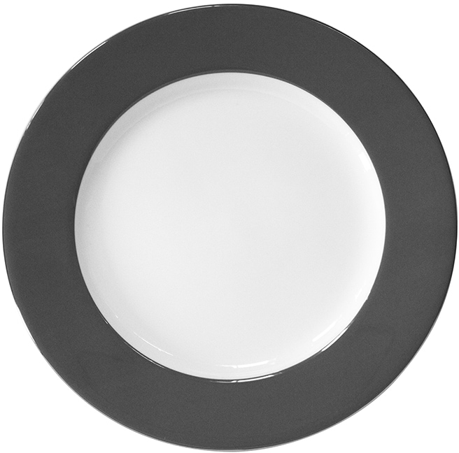 Fink Dessertteller »Moments« Ø 21 cm, Porzellan mit Platinumrand günstig online kaufen