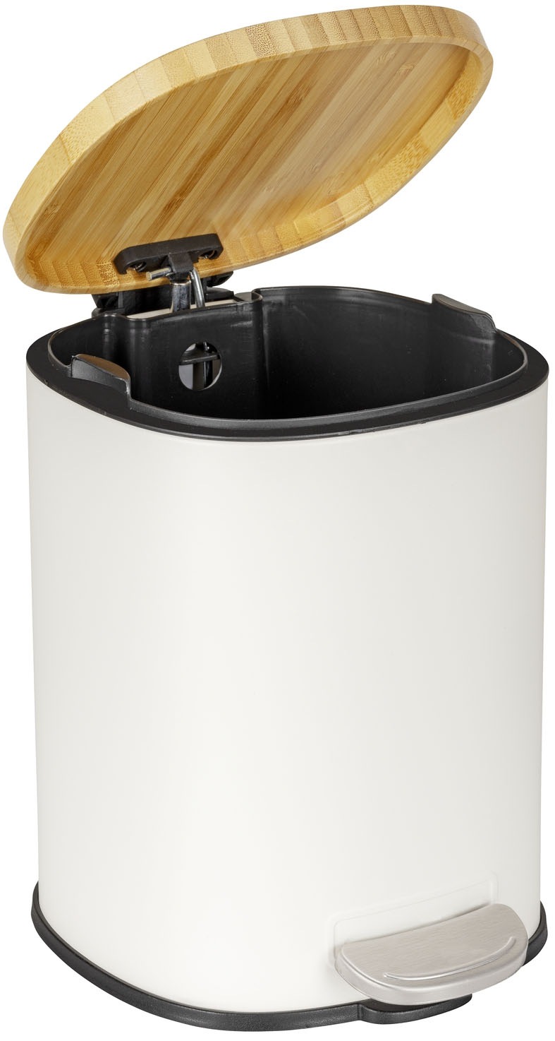 WENKO Kosmetikeimer »Fianema« fürs Badezimmer, Easy-Close-Mechanik, Inneneimer: 3 L