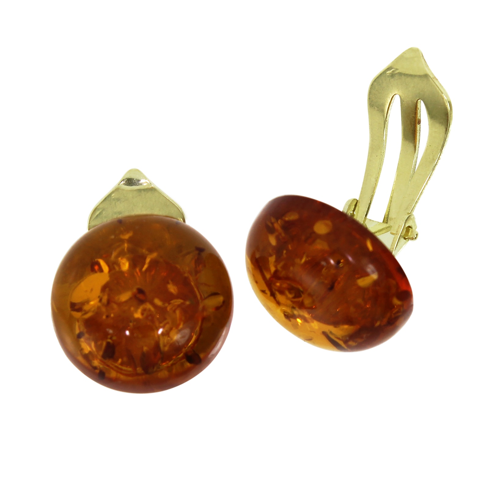 OSTSEE-SCHMUCK Paar Ohrclips 
