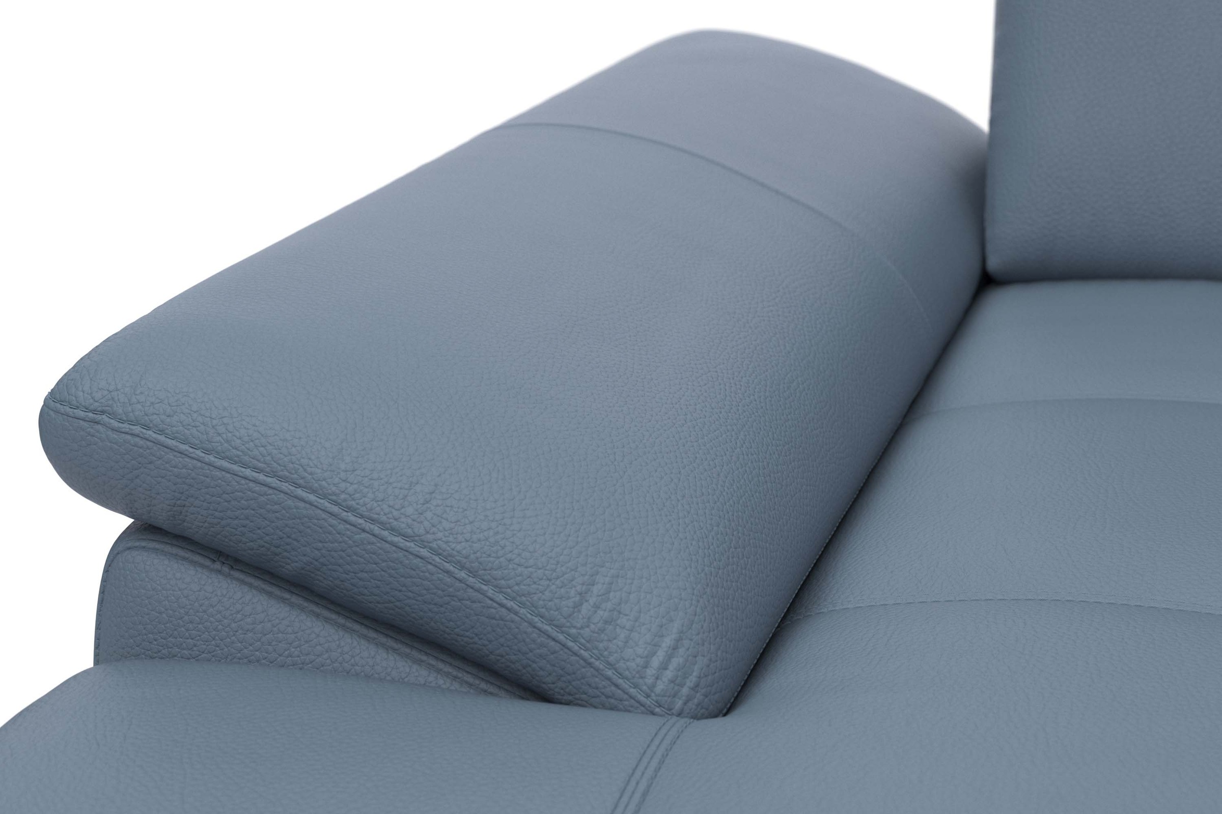 Places of Style Wohnlandschaft »Costello U-Form, mit Sitztiefenverstellung, Armteilverstellung und«, 3 Nierenkissen, optional Bettfunktion und Bettkasten