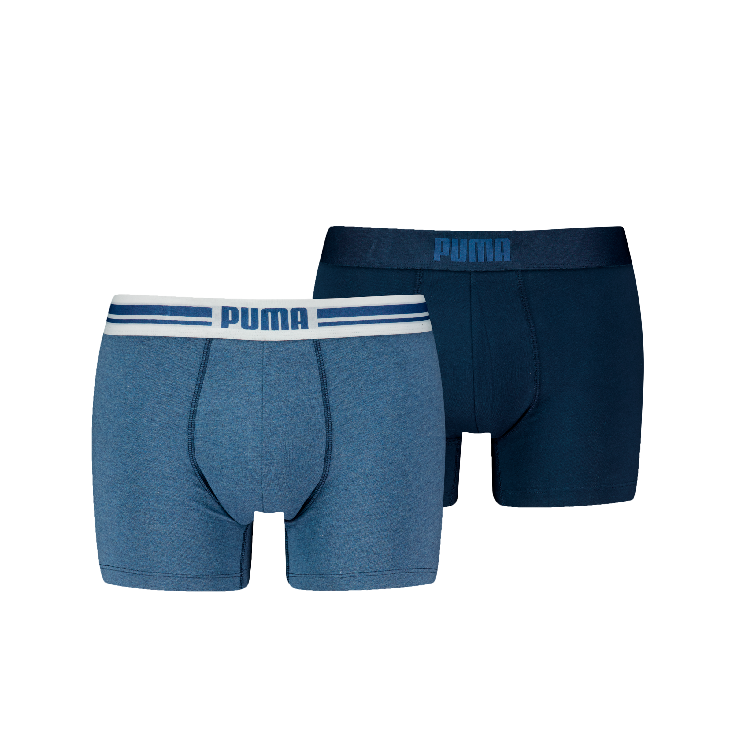PUMA Boxershorts »PUMA MEN EVERYDAY PLACED LOGO BOXERS« 2er Pack,  mit Logo Webbund
