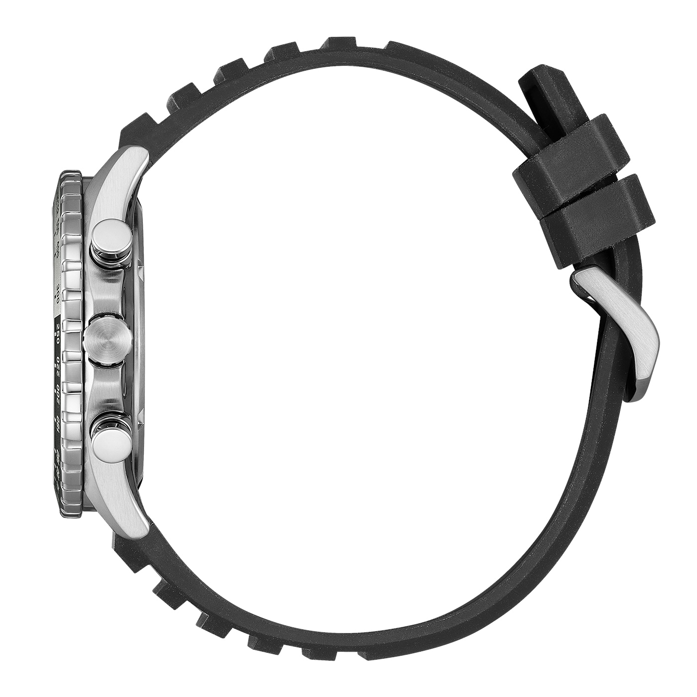 Citizen Chronograph »Eco-Drive Sports Chrono« Armbanduhr, Solar, Herrenuhr, Silikonarmband, analog, Big Date