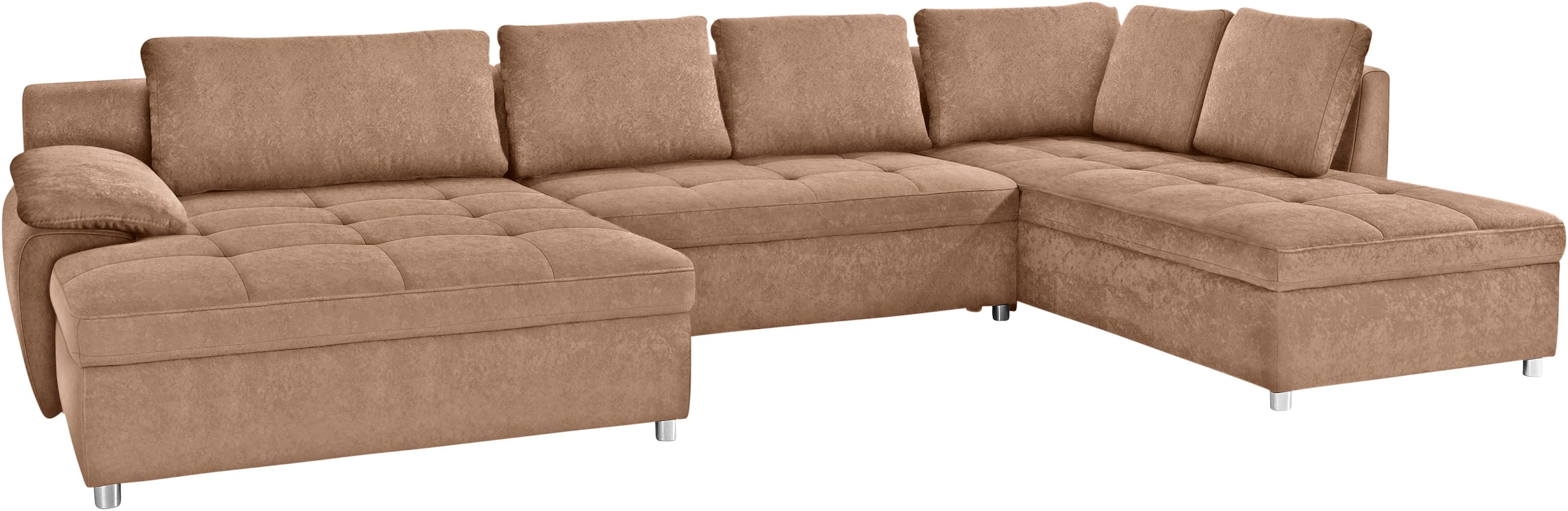 sit&more Wohnlandschaft »Labene U-Form«, wahlweise mit Bettfunktion und Bettkasten