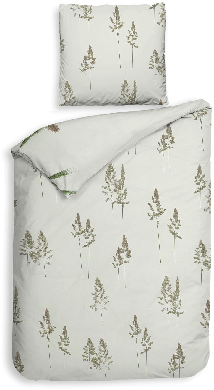 Heckett & Lane Bettwäsche »Heckettlane Bettwäsche Ona« 2 Bettwäsche aus 100% Baumwolle, hochwertige Mako-Satin, ab 135x200 cm.