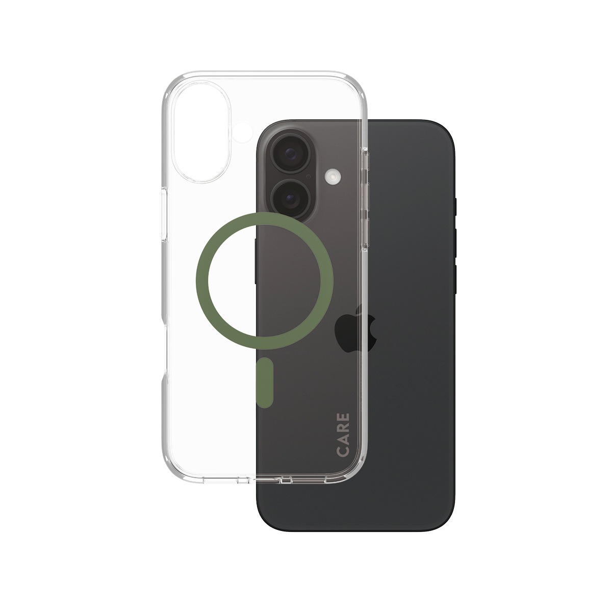 CARE by PanzerGlass Handyhülle »Urban Combat Case für Apple iPhone 16 Plus«, iPhone 16, Backcover, Schutzhülle, Handyschutzhülle, Case, Schutzcase, stoßfest