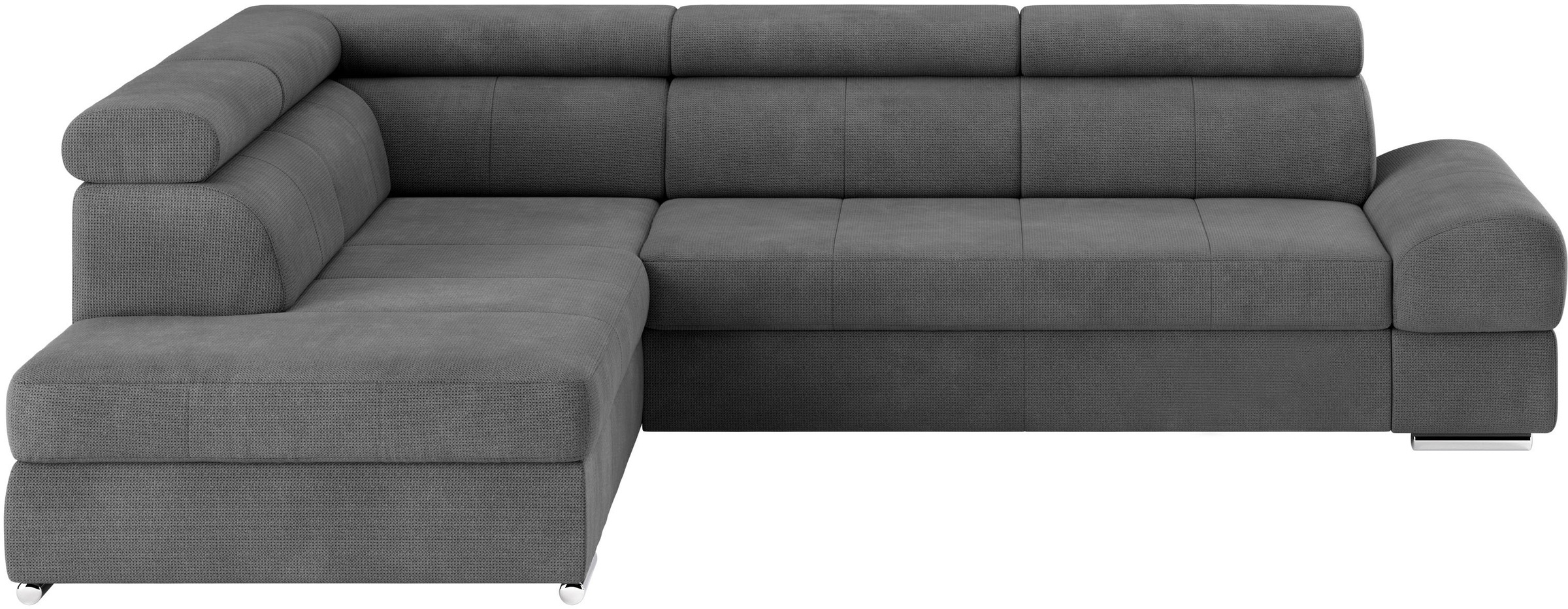 sit&more Ecksofa »Broadway L-Form«, mit verstellbaren Kopfteilen, wahlweise günstig online kaufen