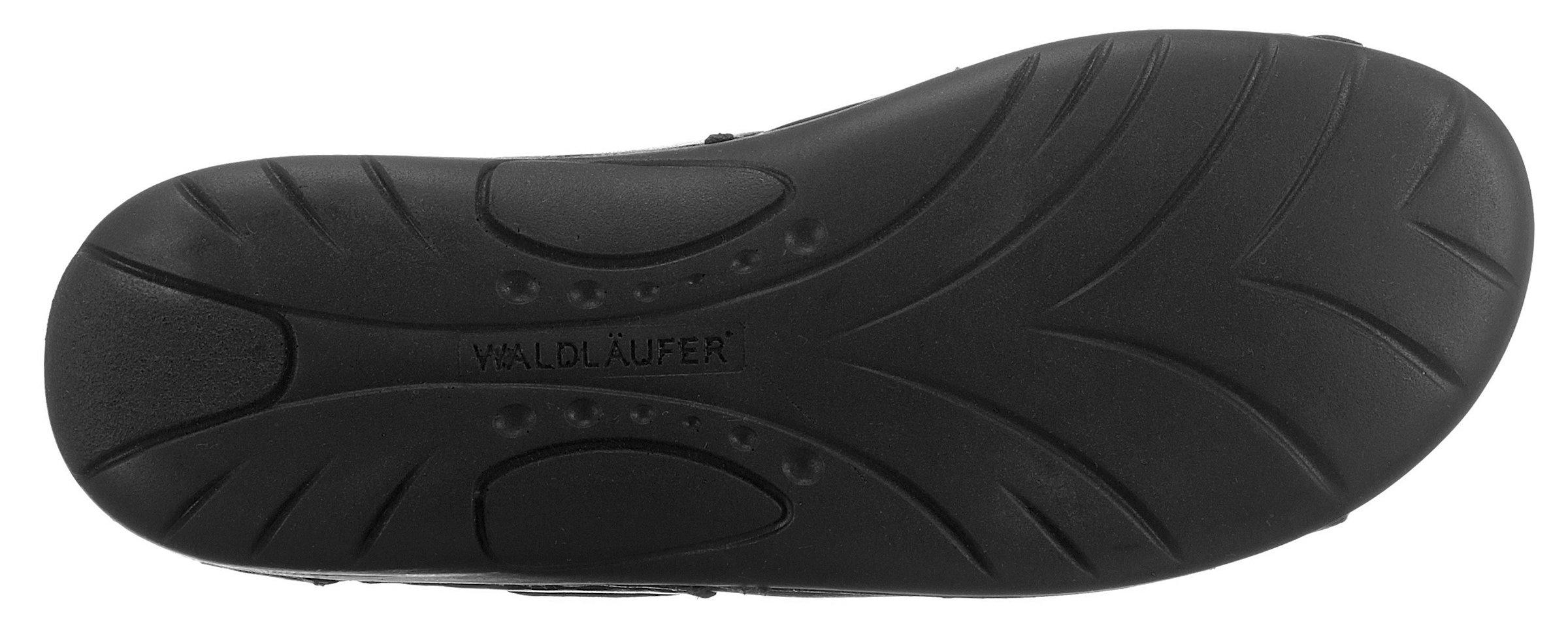 Waldläufer Riemchensandale »GUNNA«, Sommerschuh, Sandalette, Keilabsatz, mit Klett, Weite G = weit