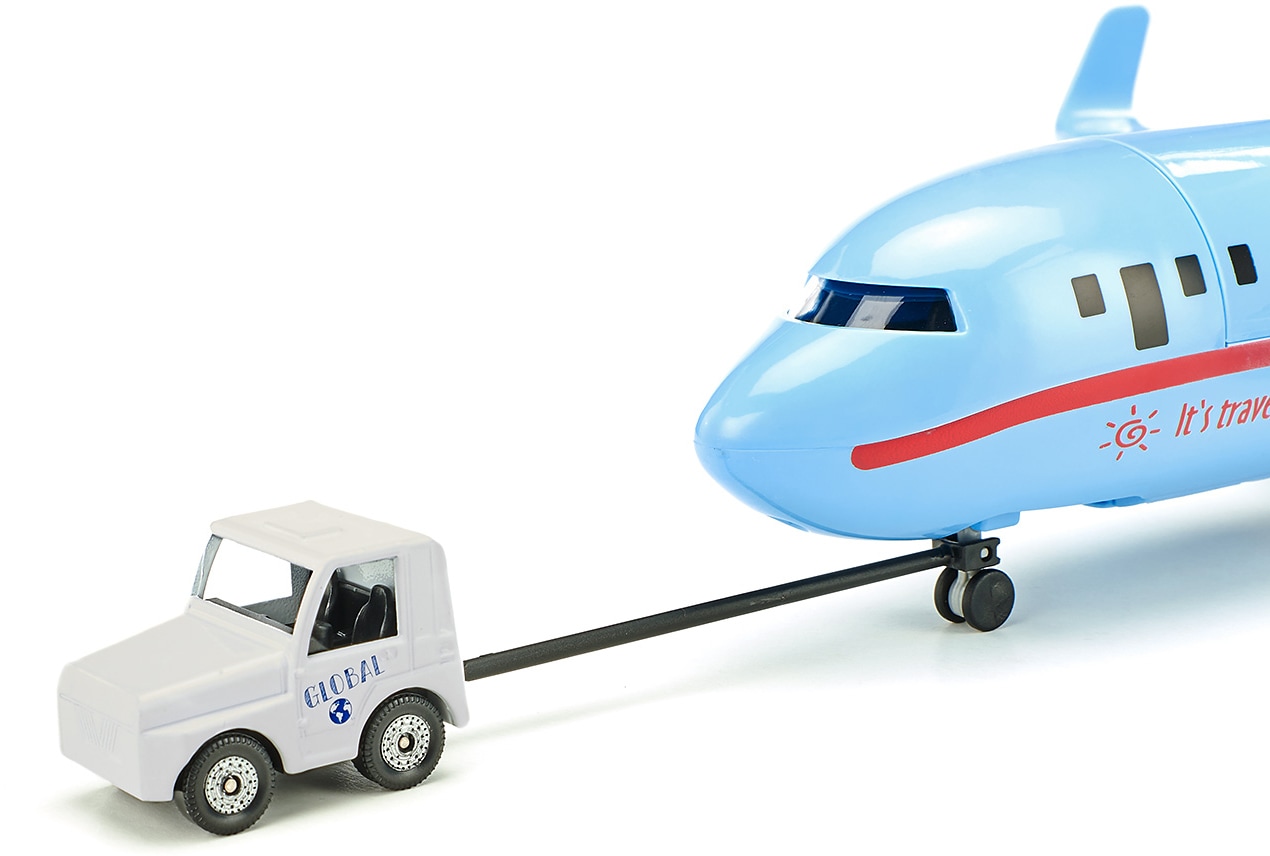 Siku Spielzeug-Flugzeug »SIKU World, Verkehrsflugzeug (5402)«, mit Licht