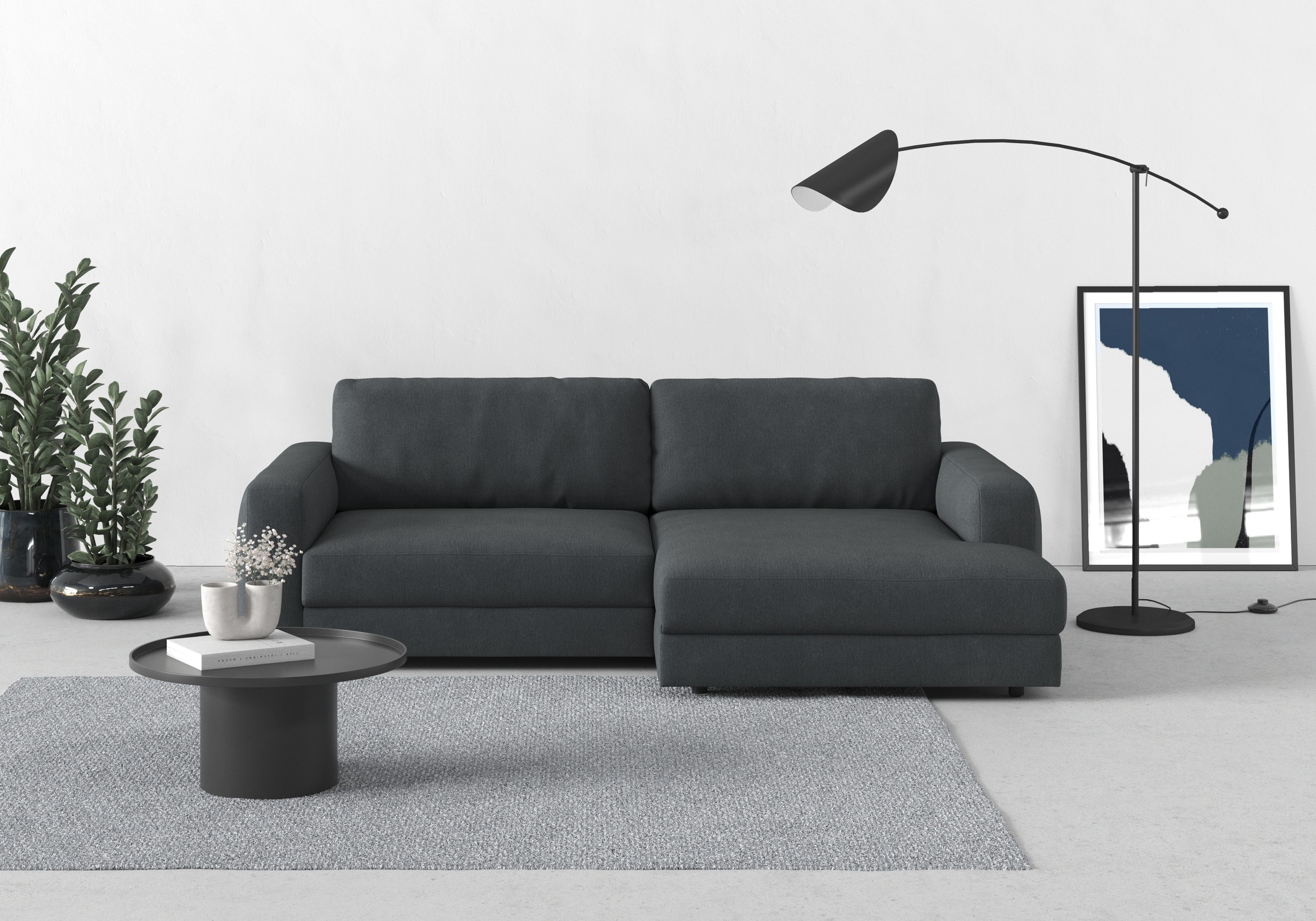 TRENDMANUFAKTUR Ecksofa »Bourbon«, (2 St.), mit extra hohem Sitzkomfort, auch in Cord erhältlich