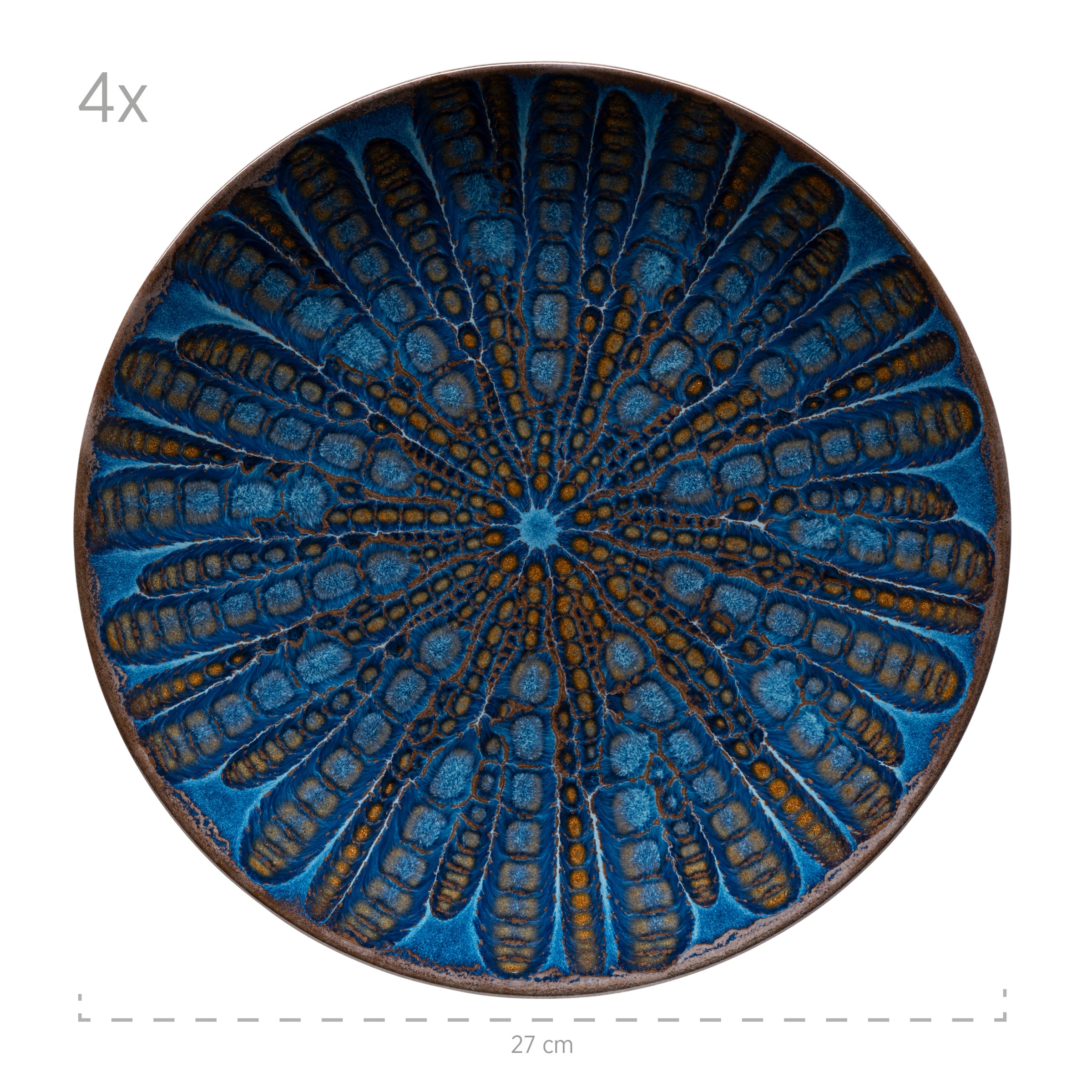 MÄSER Tafelservice »AQUAMARINE, Geschirr-Set, Steinzeug«