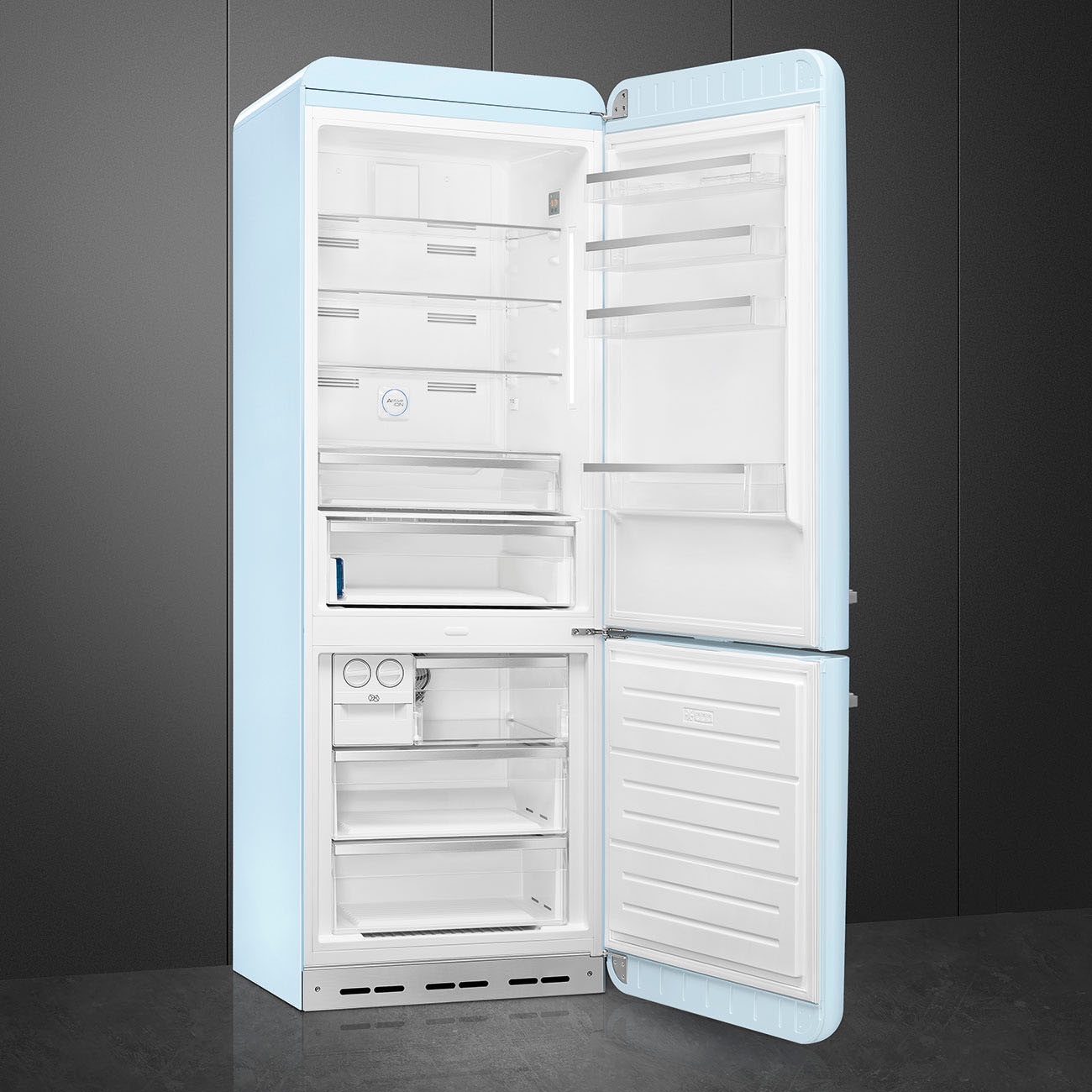 Smeg Kühl-/Gefrierkombination, FAB38RPB5, 205 cm hoch, 70,6 cm breit online  kaufen | Retrokühlschränke