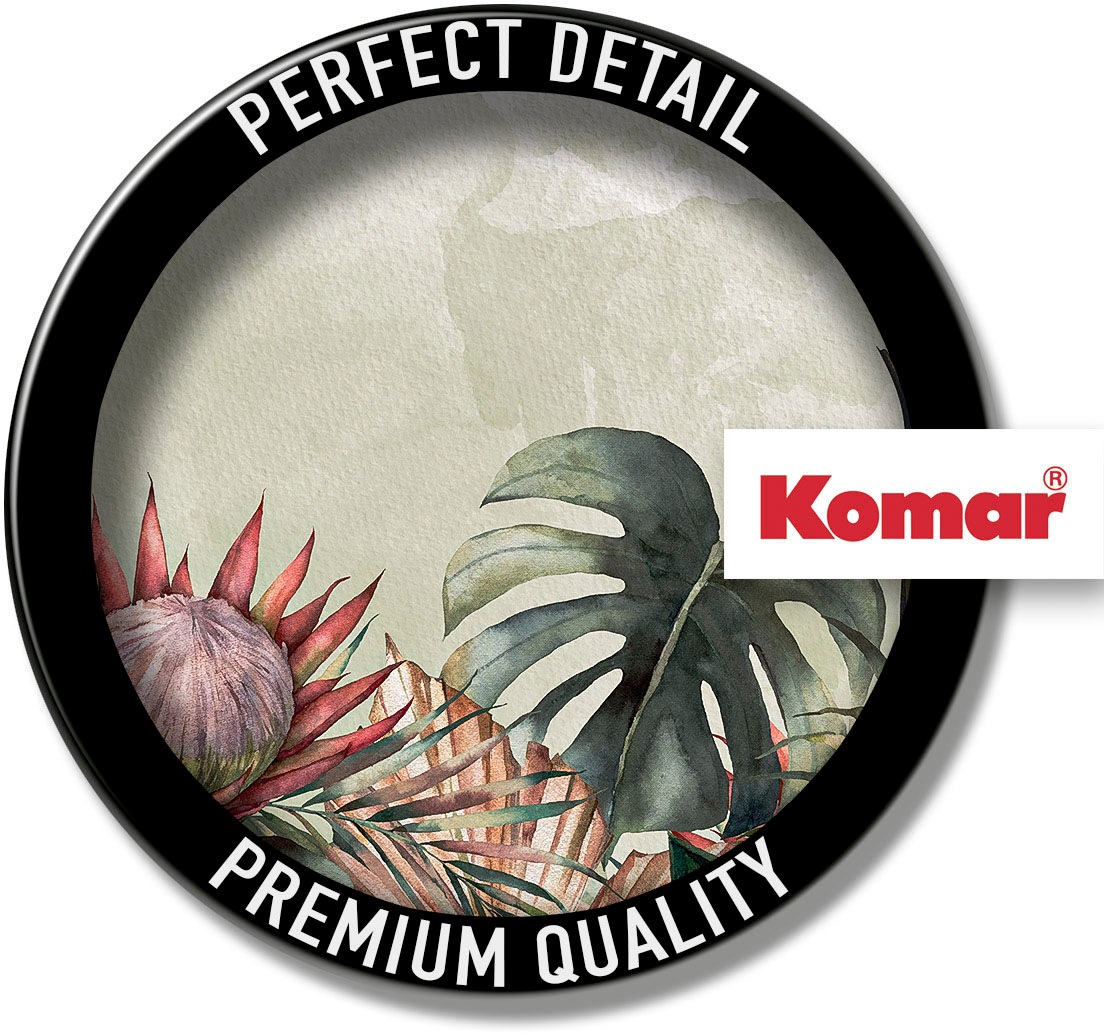 Komar Fototapete »Digitaldruck Vlies - Jungle Spot - Größe 400 x 250 cm«, bedruckt, Wohnzimmer, Schlafzimmer