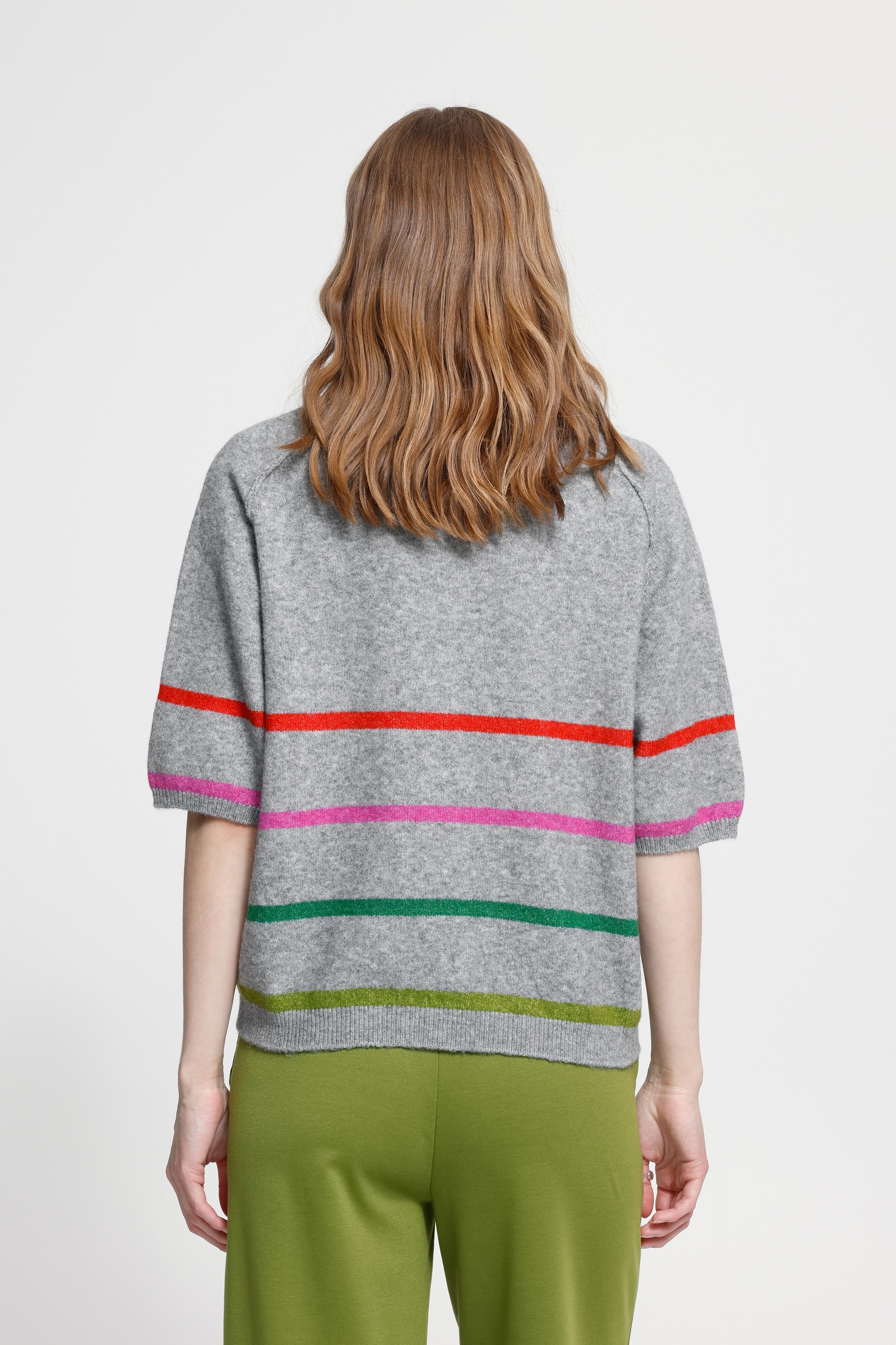 Ichi Kurzarmpullover »Kurzarm-Bluse IHDASILA«