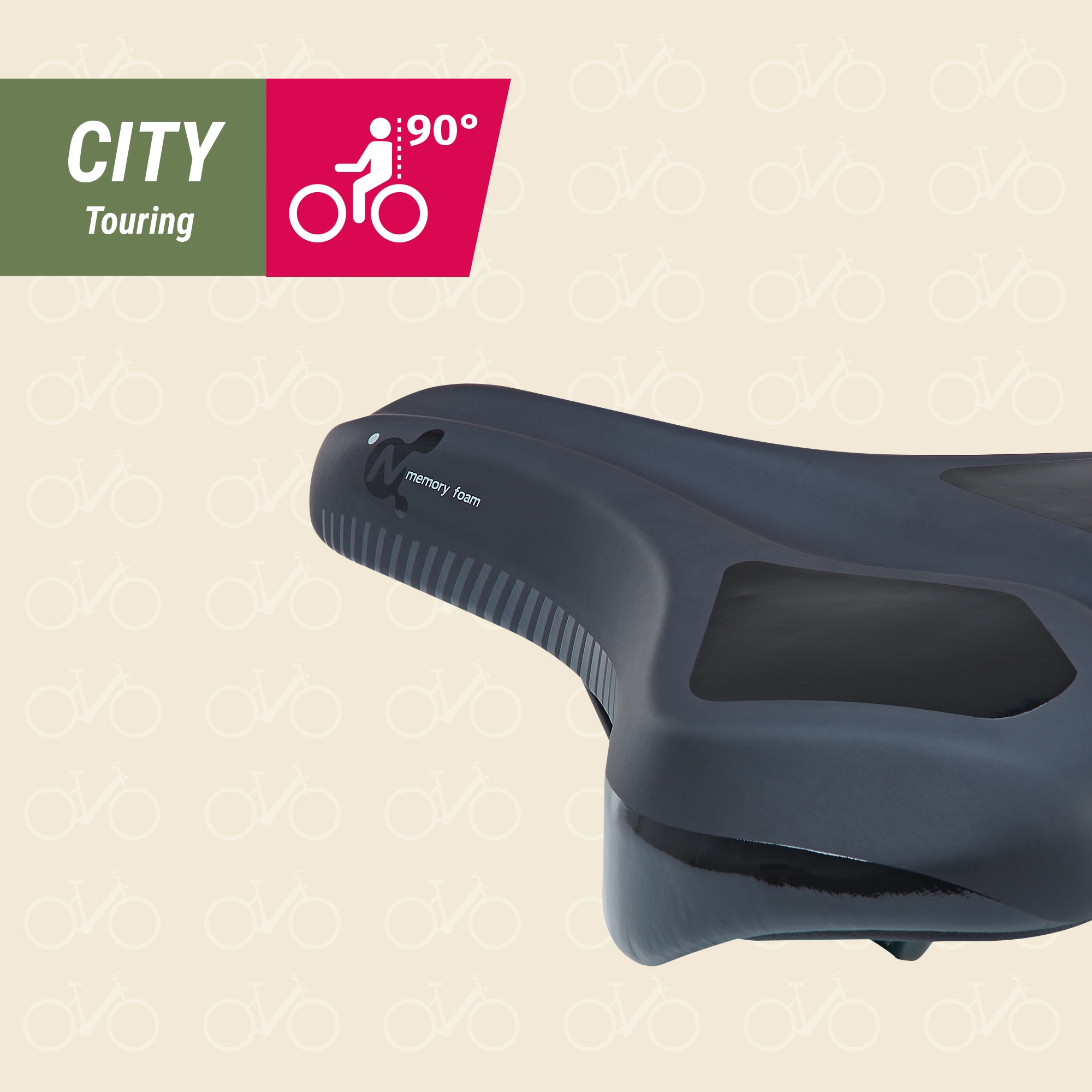 Prophete Fahrradsattel »Citysattel«