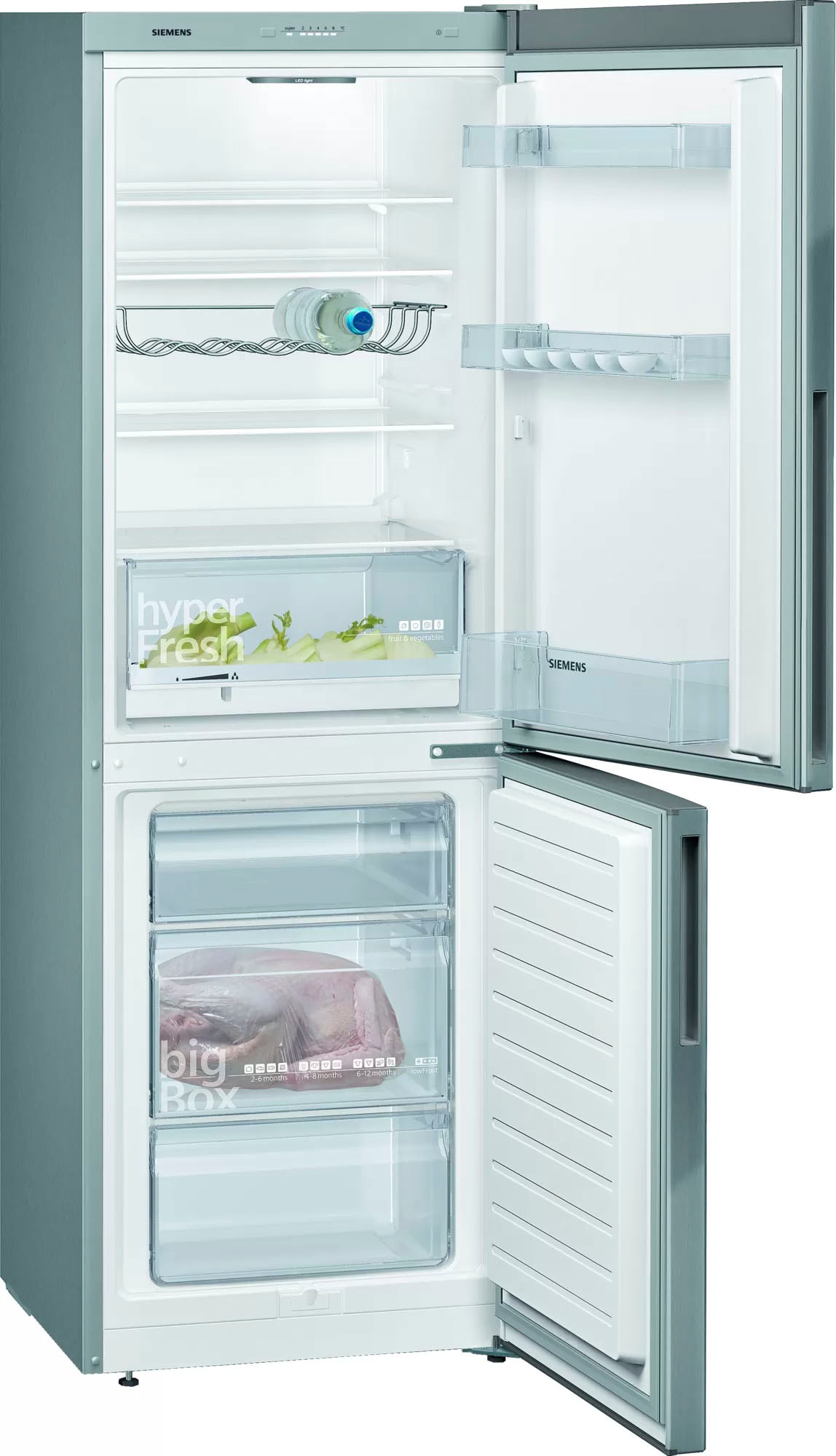 2. Bild von SIEMENS Kühl-/Gefrierkombination »KG33VV«, KG33VVLEA, 176 cm hoch, 60 cm breit