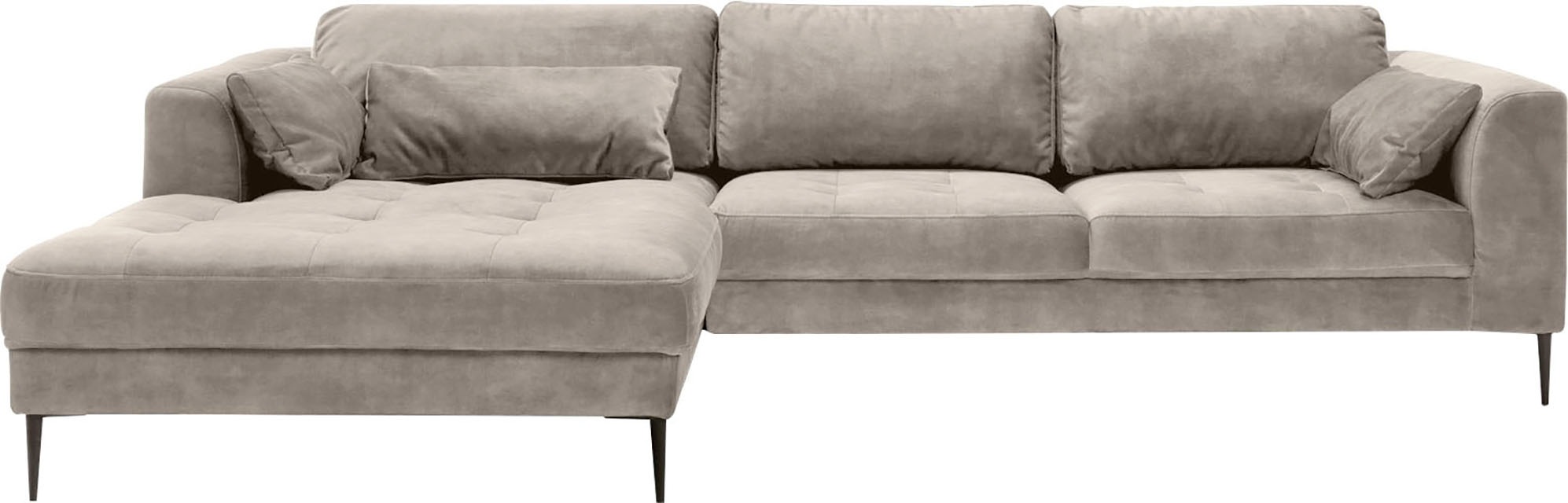 TRENDMANUFAKTUR Ecksofa »Luzi, wahlweise mit Schlaffunktion & Bettkasten. O günstig online kaufen