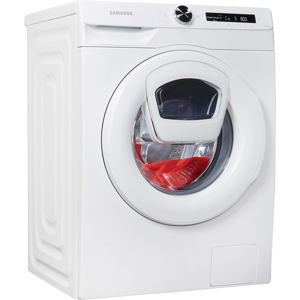 Samsung Waschmaschine »WW80T554ATW«, WW5500T, WW80T554ATW, 8 kg, 1400 U/min, AddWash™