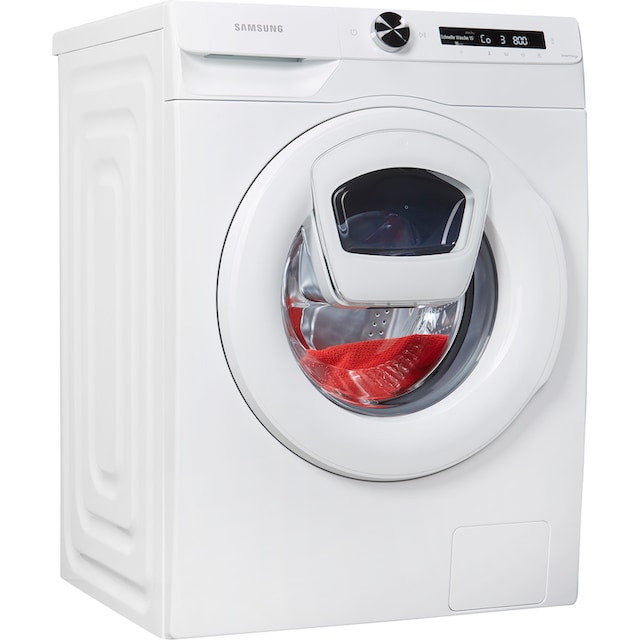 Samsung Waschmaschine »WW80T554ATW/S2«, WW5500T, WW80T554ATW/S2, 8 kg, 1400  U/min, 4 Jahre Garantie, AddWash™ auf Rechnung kaufen