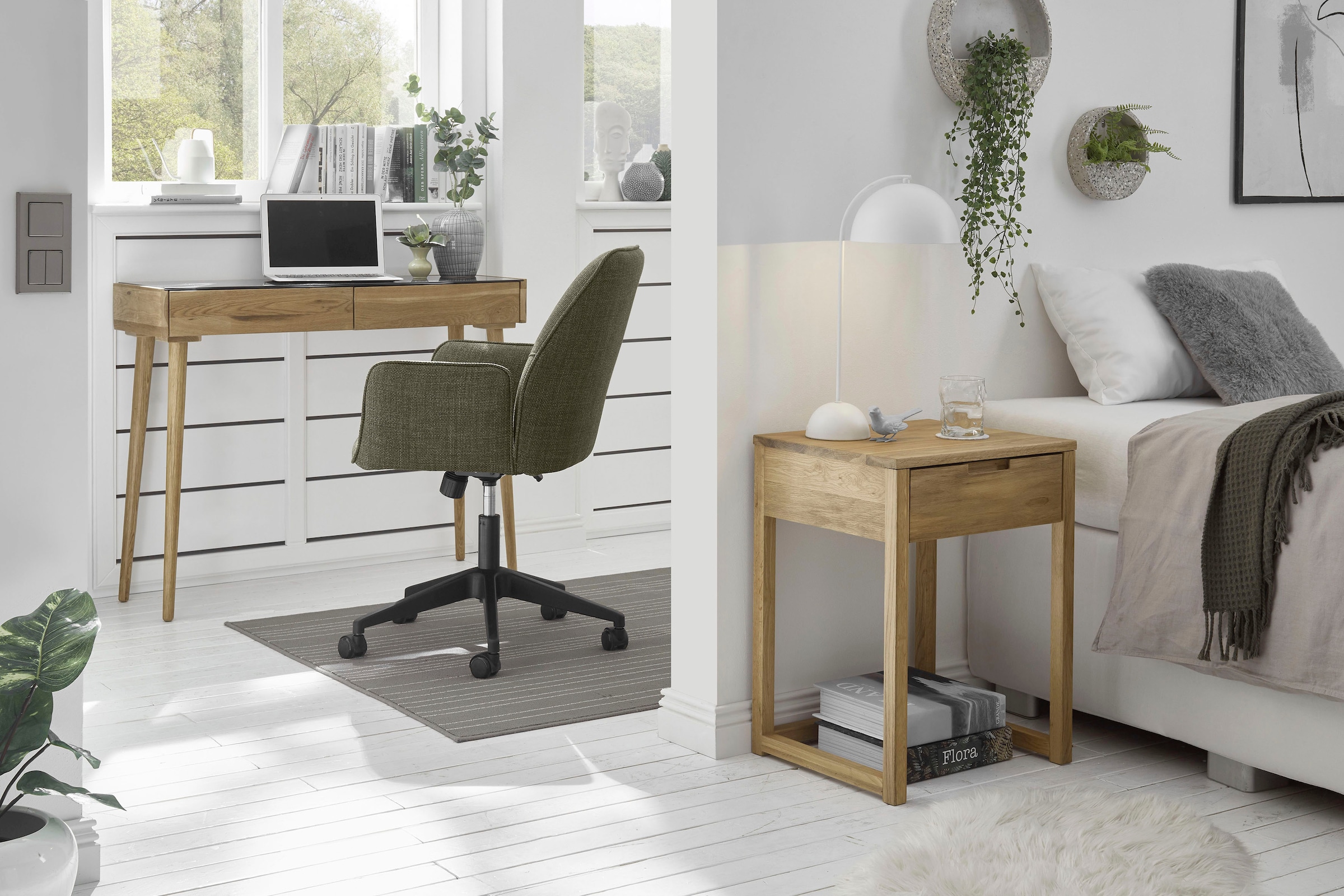MCA furniture Bürostuhl Bürostuhl mit »O-Pemba«, Stoffbezug, Komfortsitzhöhe auf stufenlos Rechnung kaufen verstellbar Webstoff