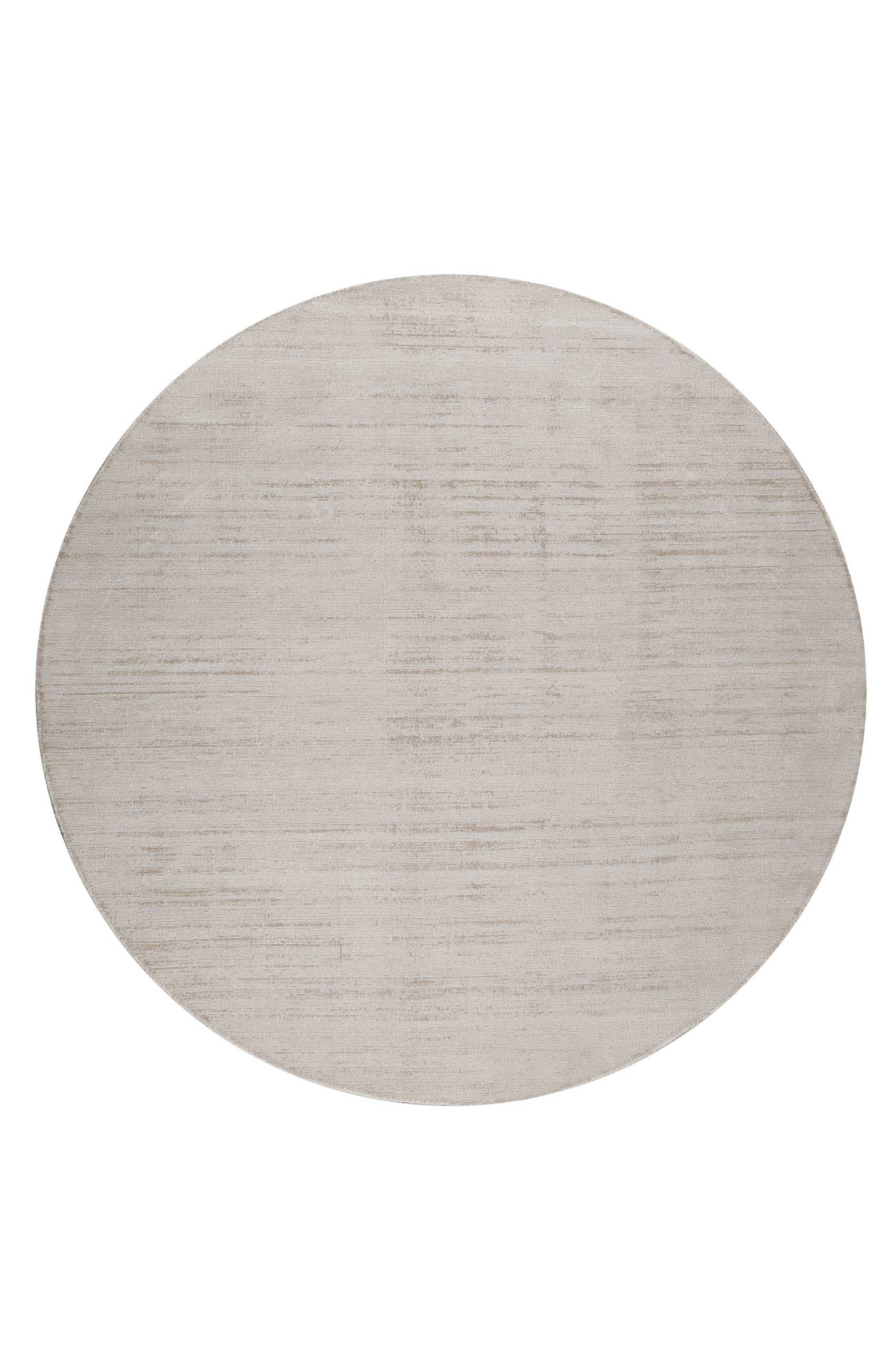 Esprit Teppich »Gil,  ESP-39954«, rund, 8 mm Höhe, handgewebt, seidig glänzend, schimmernde Farbbrillianz, Melangeeffekt