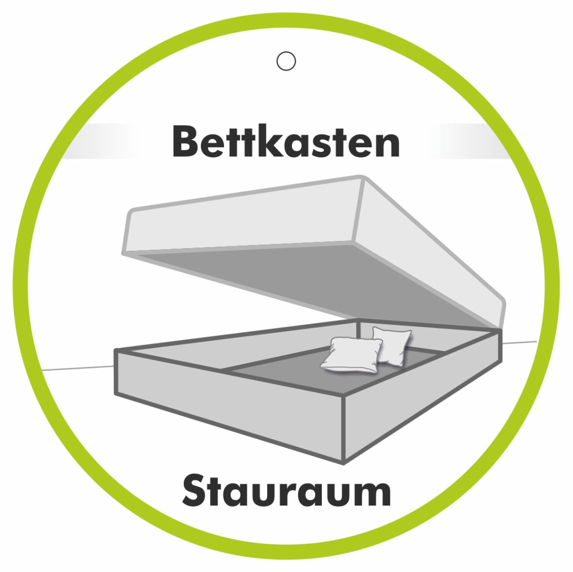 6. Bild von Jockenhöfer Gruppe Boxspringbett Amy, mit Bettkasten und Kaltschaum-Topper