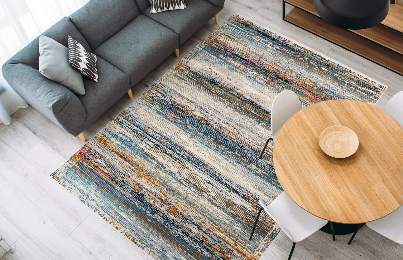 calo-deluxe Teppich »Valessa-808«, rechteckig, 5 mm Höhe, Wohnzimmer günstig online kaufen