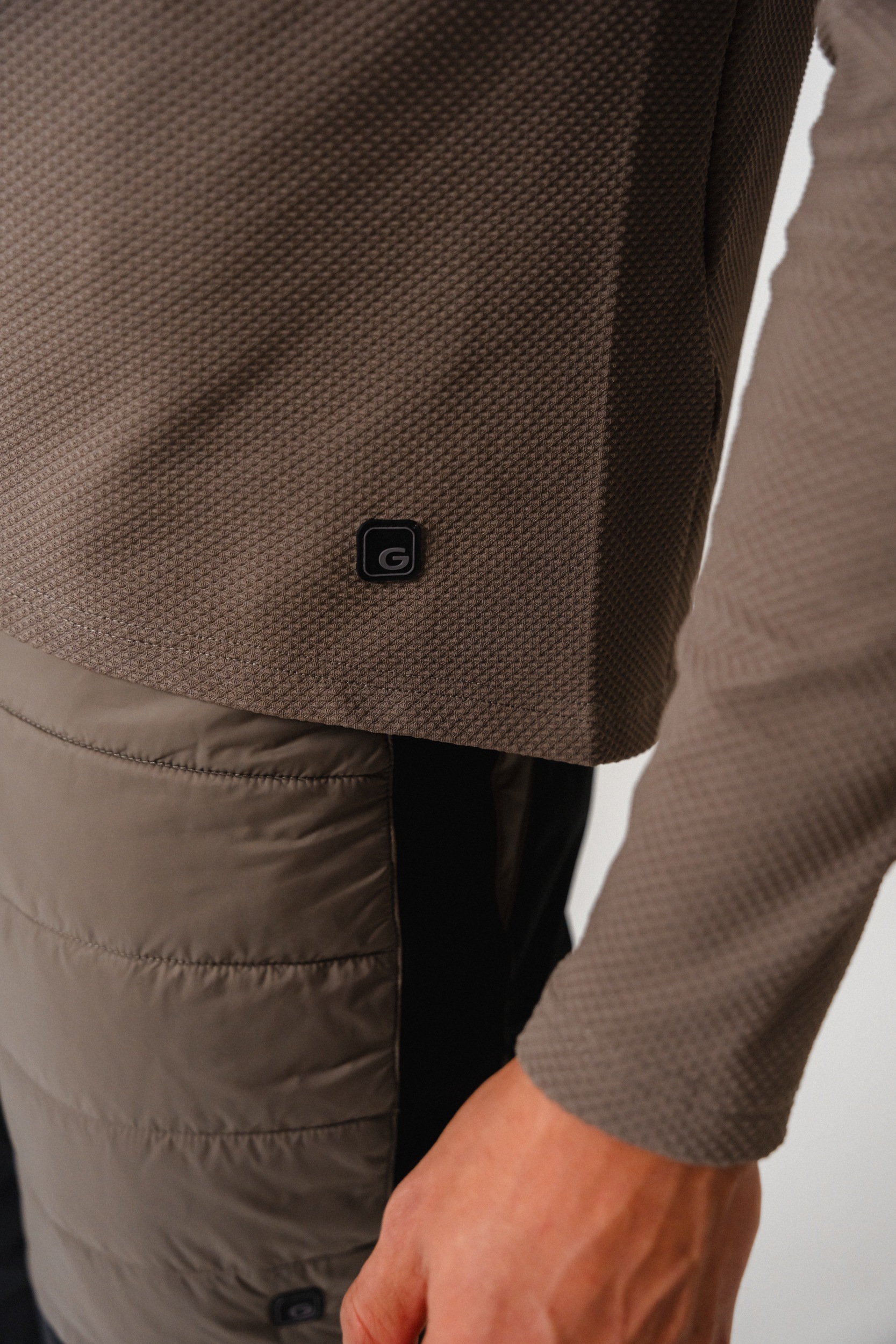 Gonso Radtrikot »Essential Jersey Longsleeve Therm M« Herren Radtrikot half-zip, langarm Trikot, Semi Fit