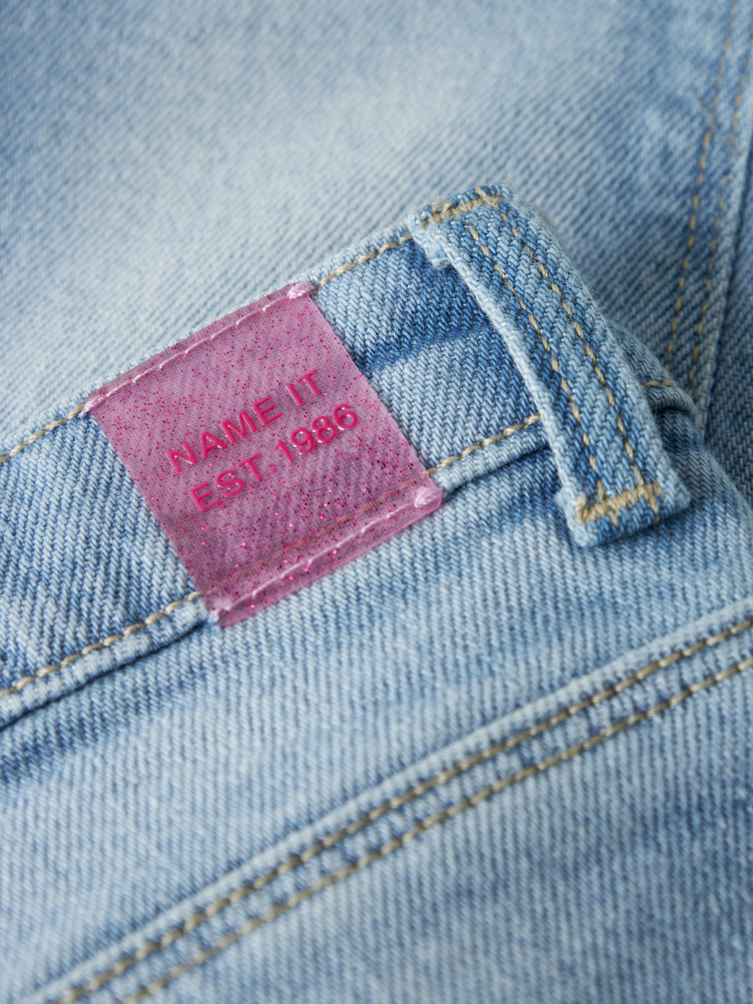 Name It Straight-Jeans »NMFROSE STRAIGHT FOLD JEANS 4224-AZ NOOS«