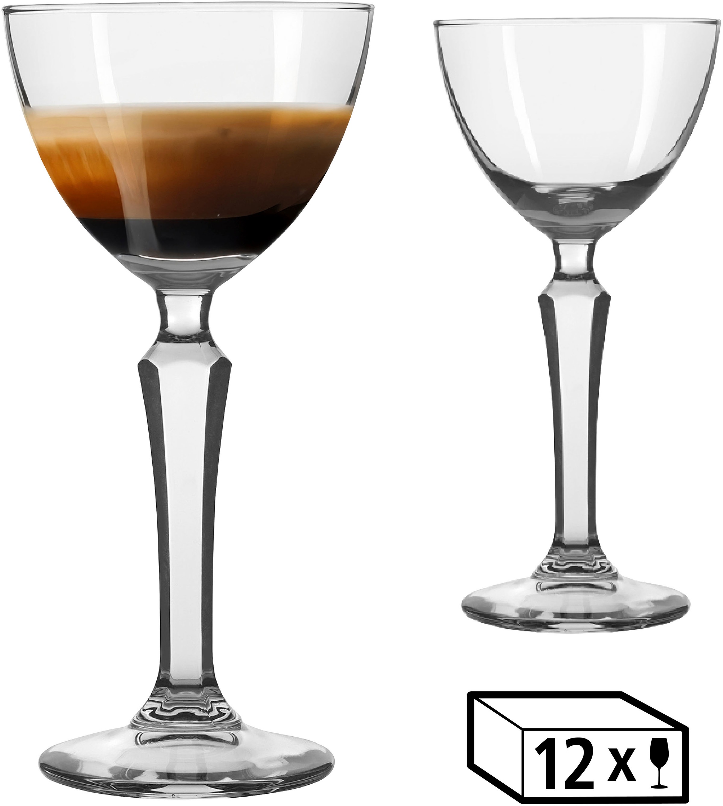 LIBBEY Gläser-Set »Libbey Nick and Nora 12er Set -SPEAKEASY-« 141 ml, hochw günstig online kaufen