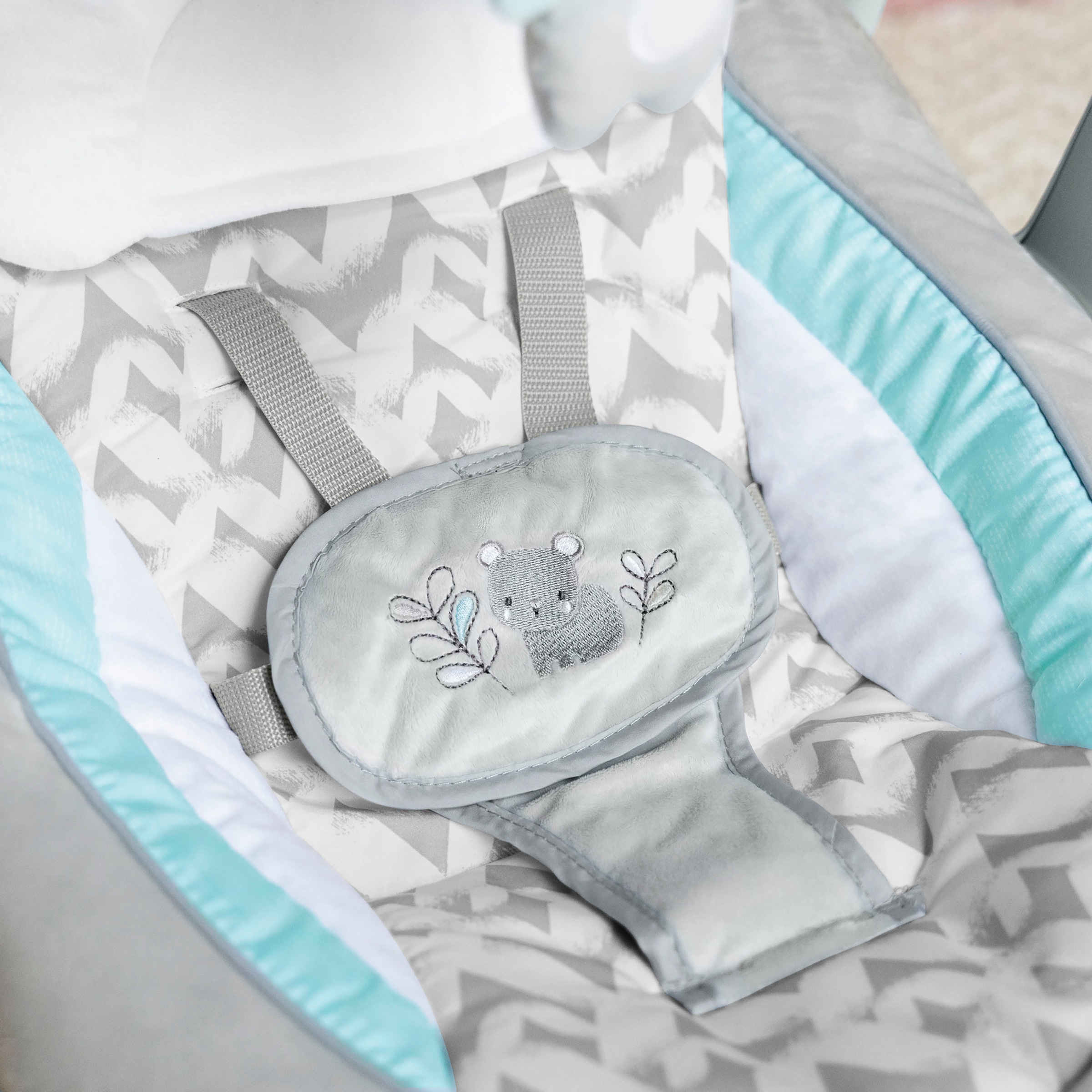 ingenuity Babyschaukel »ConvertMe Swing-2-Seat Portable Swing - Raylan«, mit automatischer Schaukelfunktion und Sound-Effekt
