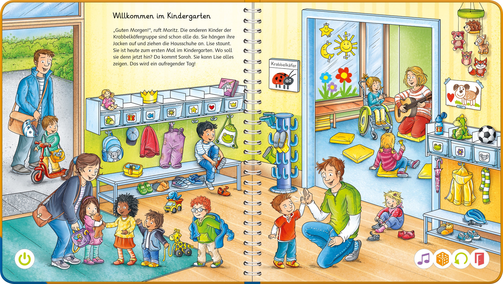 Ravensburger Buch »tiptoi® Mein Wörter-Bilderbuch Kindergarten«, Made in Europe