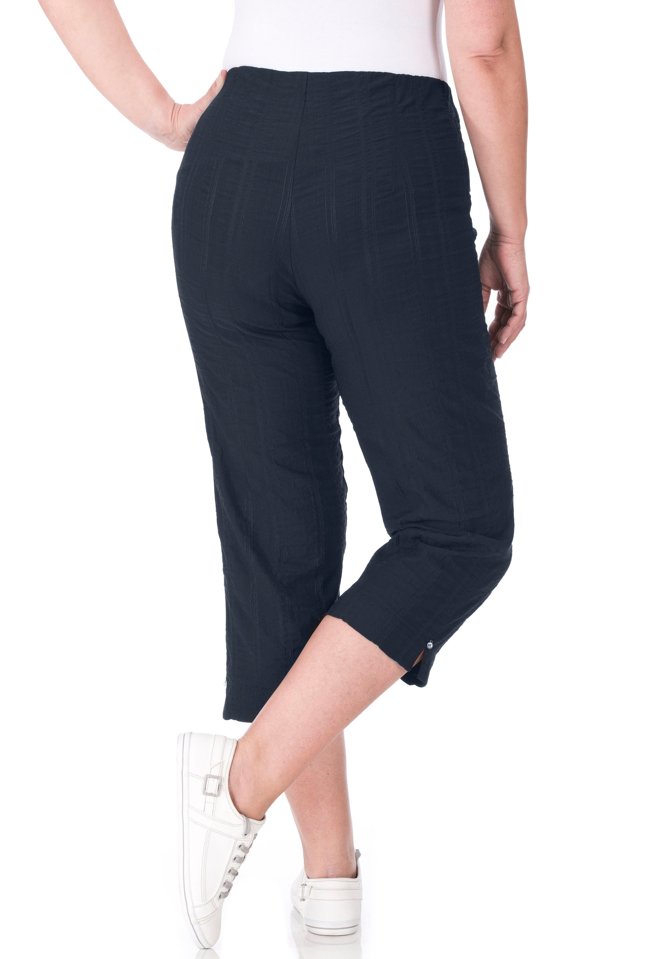 KjBRAND Caprihose »Susie Capri Wash & Go«, Sommerhose bügelfrei