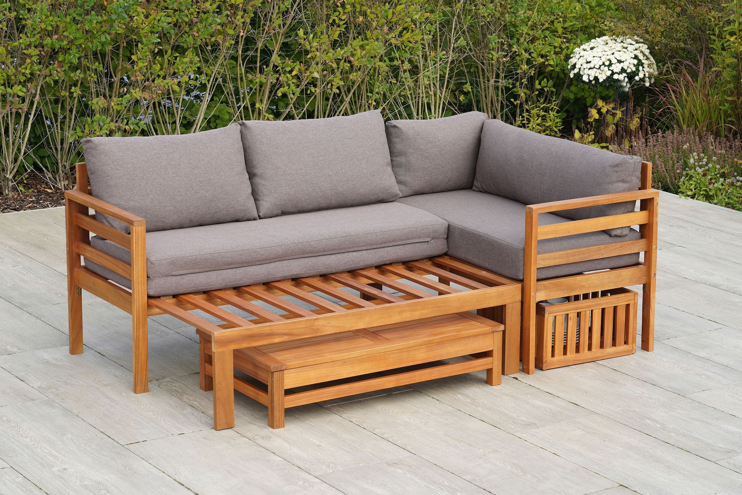 MERXX Gartenlounge-Set »Brasilia« 9 Stk. tlg. inkl. Auflagen
