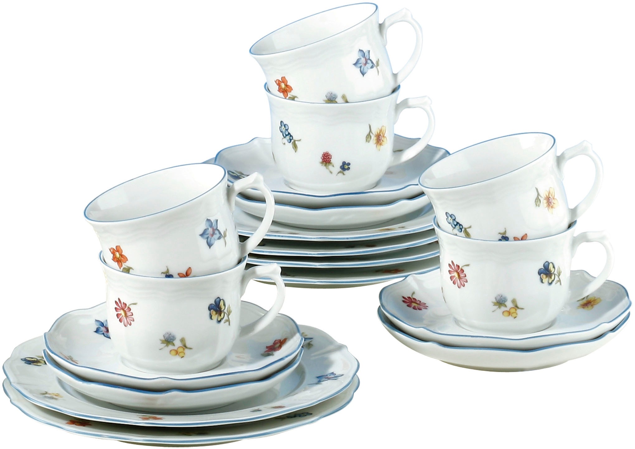 Seltmann Weiden Kaffeeservice »Geschirr-Set, Service Sonate Nostalgie« Tass günstig online kaufen