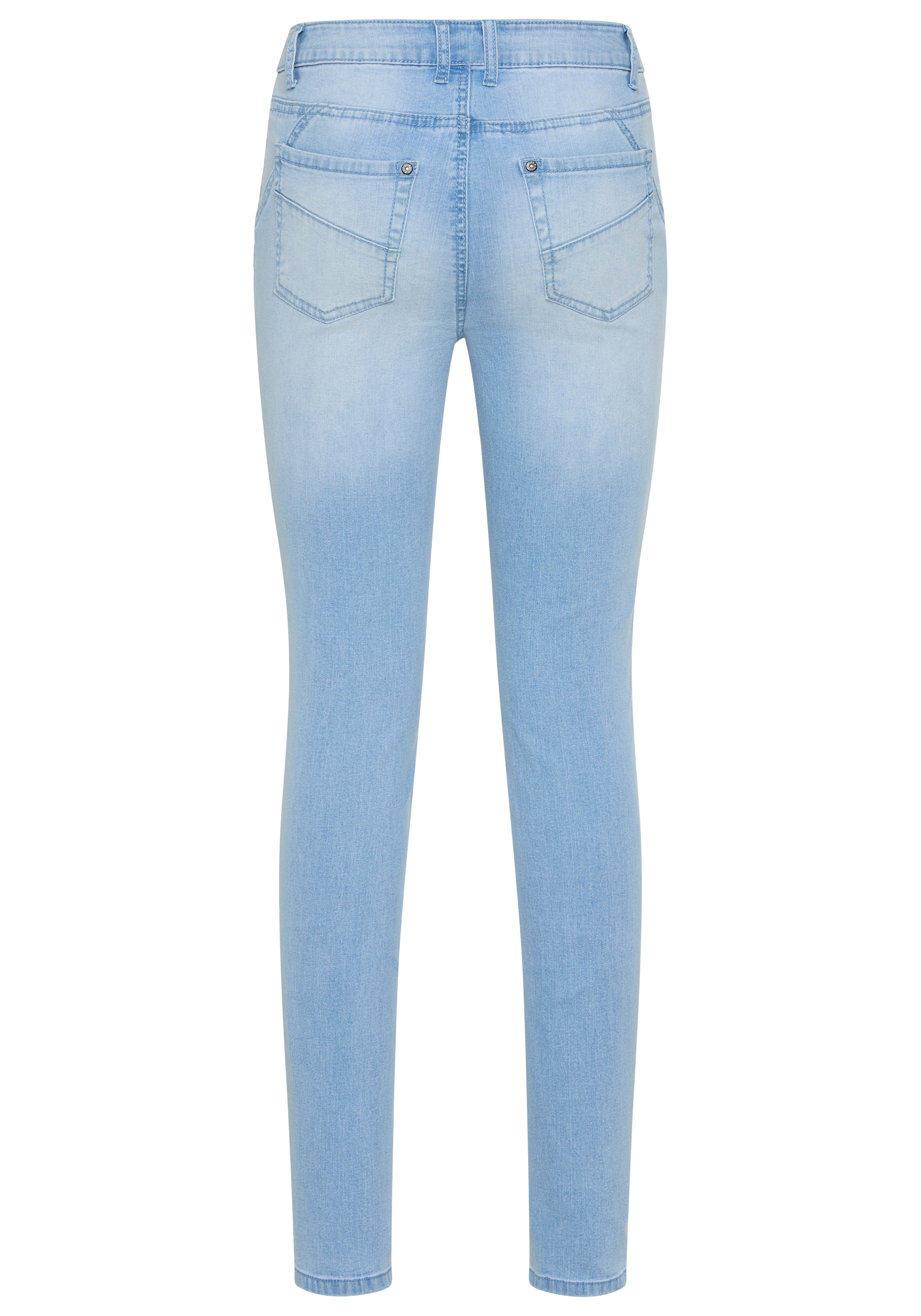 Bruno Banani Skinny-fit-Jeans extraenger Schnitt, normale Leibhöhe, mit Gesäß- und Eingrifftaschen