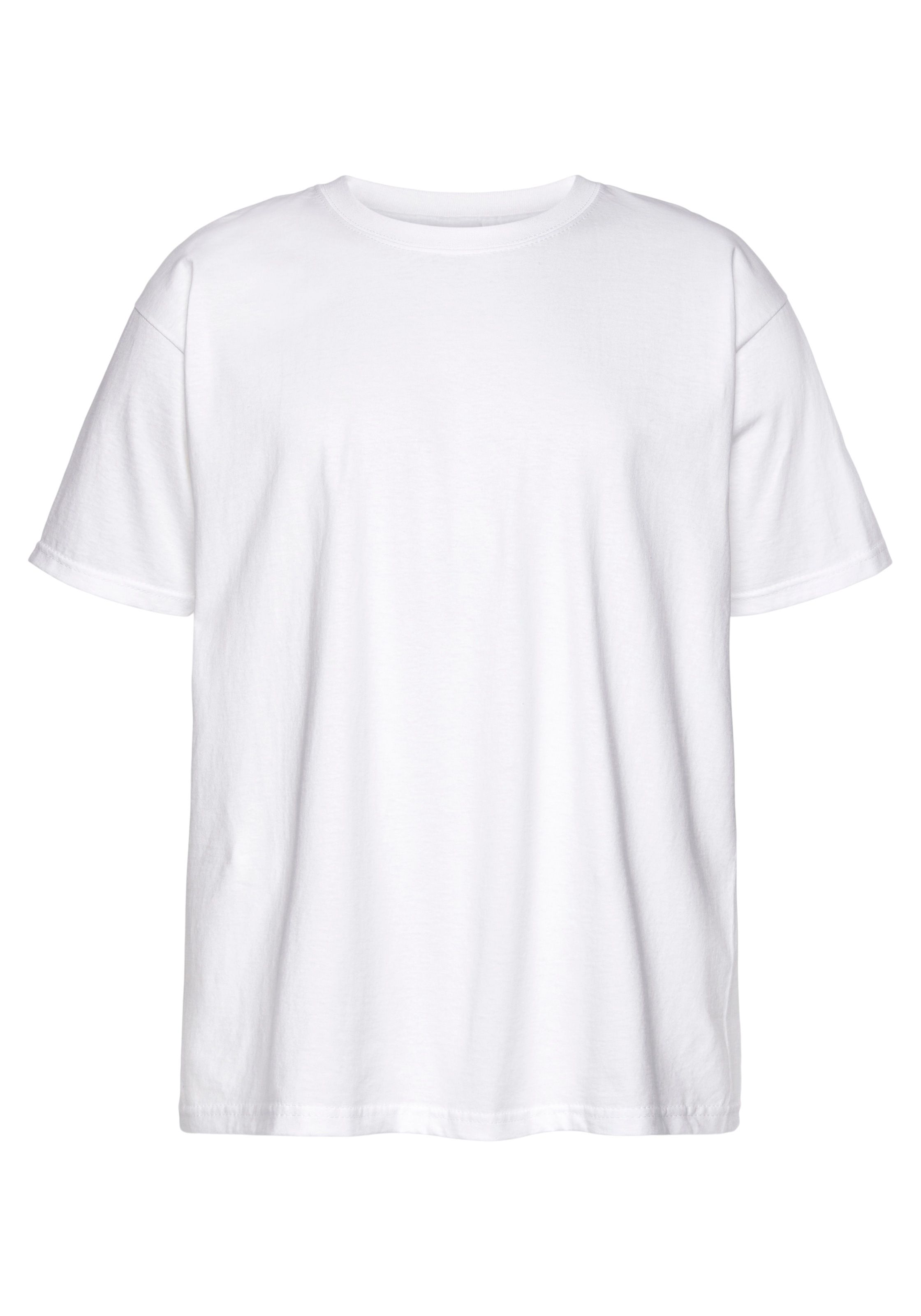 Fruit of the Loom T-Shirt, (Packung, 2 tlg.), aus reiner Baumwolle