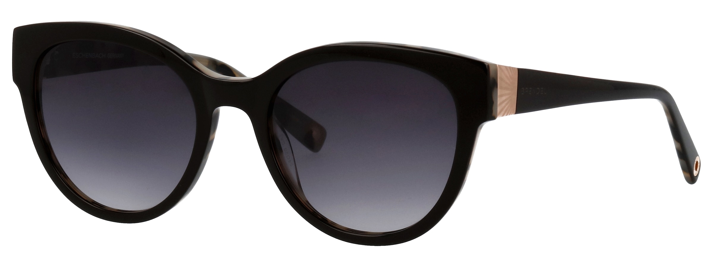 BRENDEL eyewear Sonnenbrille »Modell 906209« Form Panto, Logoschriftzug auf Bügel, Kunststofffassung