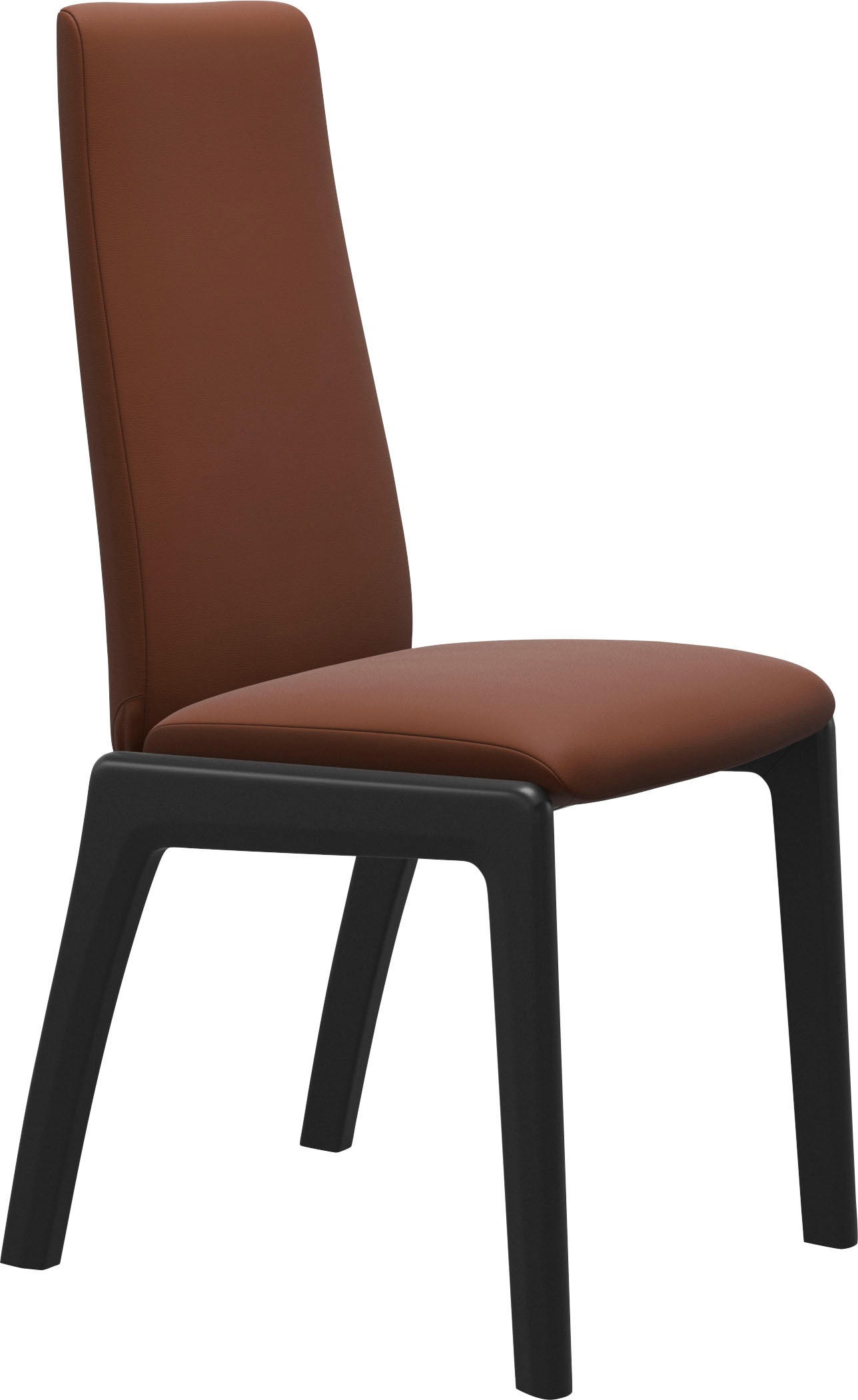 Stressless® Polsterstuhl »Laurel«, Leder PALOMA, High Back, Größe M, mit abgerundeten Beinen in Schwarz