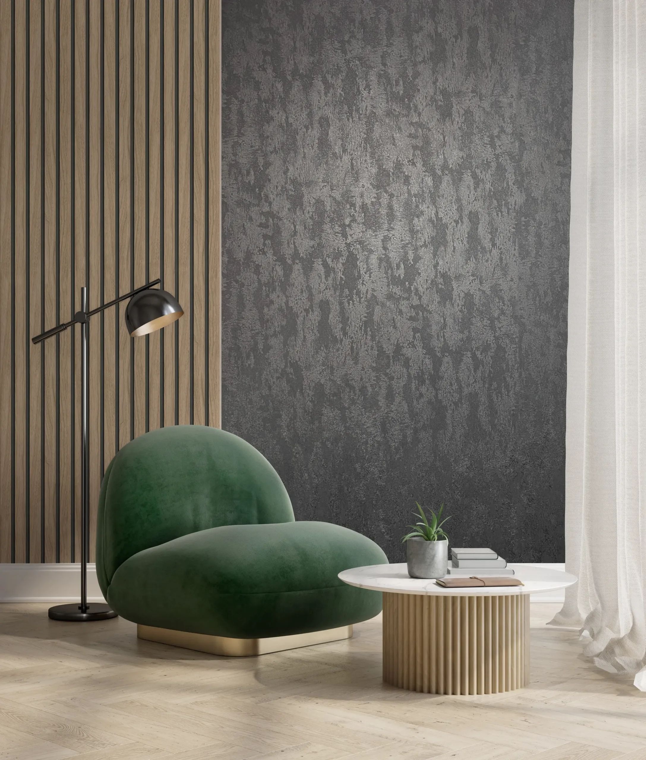 Marburg Vliestapete »Tapete Shiny Concrete« urban geprägt moderne Vliestapete für Wohnzimmer Schlafzimmer Küche