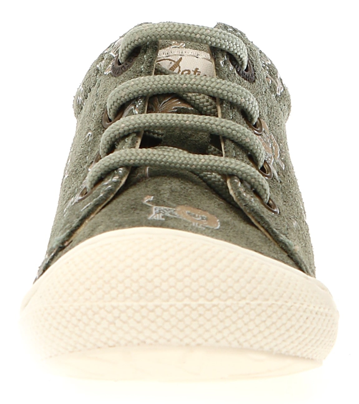 Naturino Lauflernschuh »COCOON PR. SAVANA«, Schnürschuh, Barfußschuh mit Print, Größenschablone zum Download