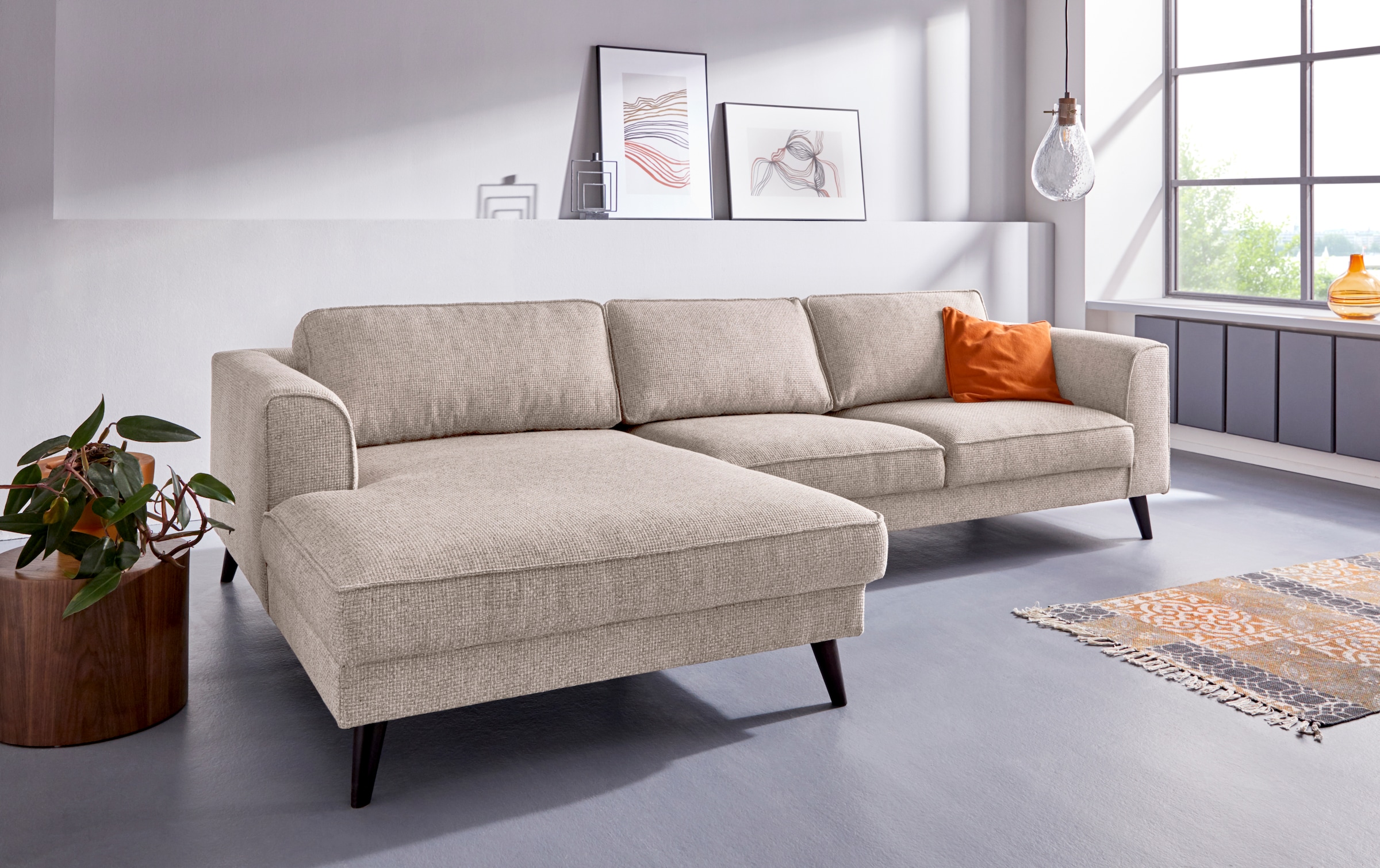 INOSIGN Ecksofa "Lumber Jack, L-Form", in moderner Optik günstig online kaufen