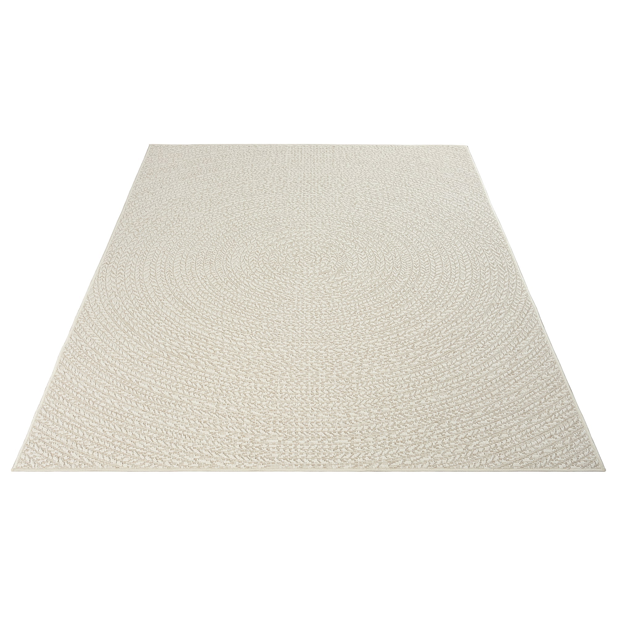 the carpet Teppich »Kansas«, rechteckig, 1 mm Höhe, moderner robuster In und Outdoor Teppich Jute Look