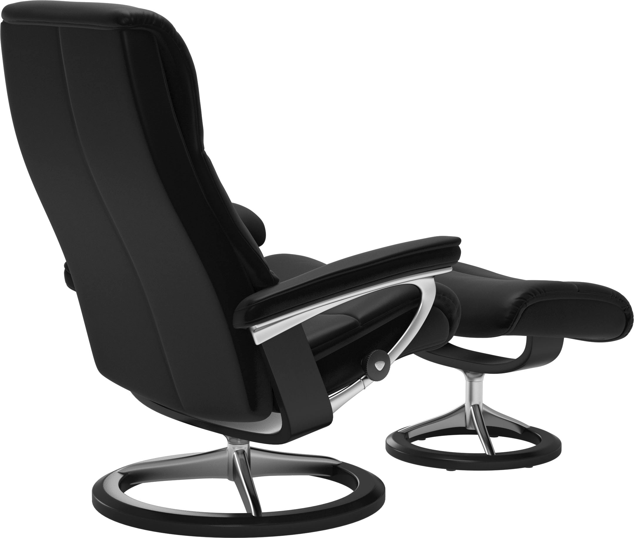 Stressless® Fußhocker »View« mit Signature Base,Gestell Schwarz