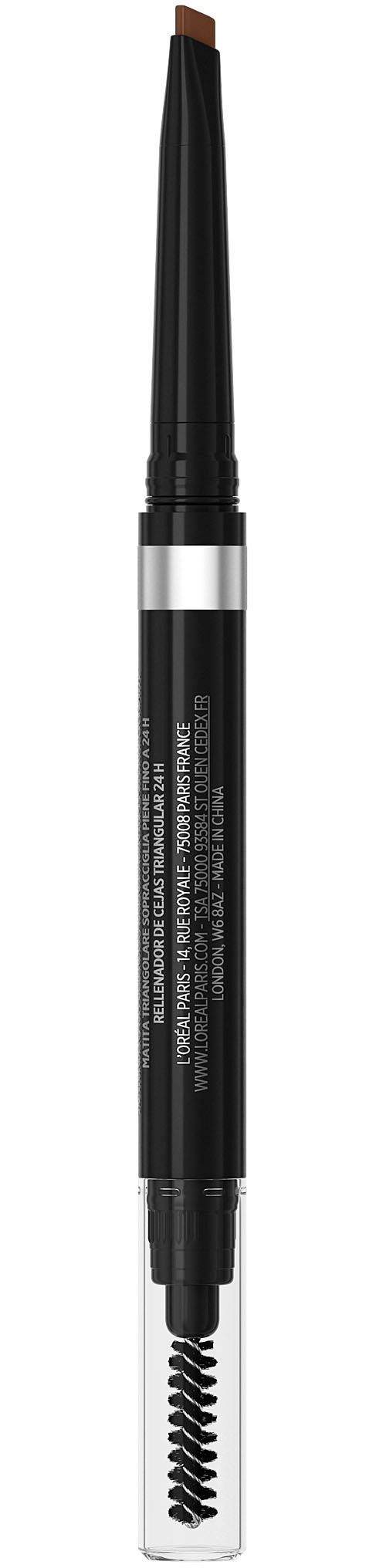 L'ORÉAL PARIS Augenbrauenpflege »Infaillible Brows 24h Pencil«, mit sanfter Dreiecksspitze