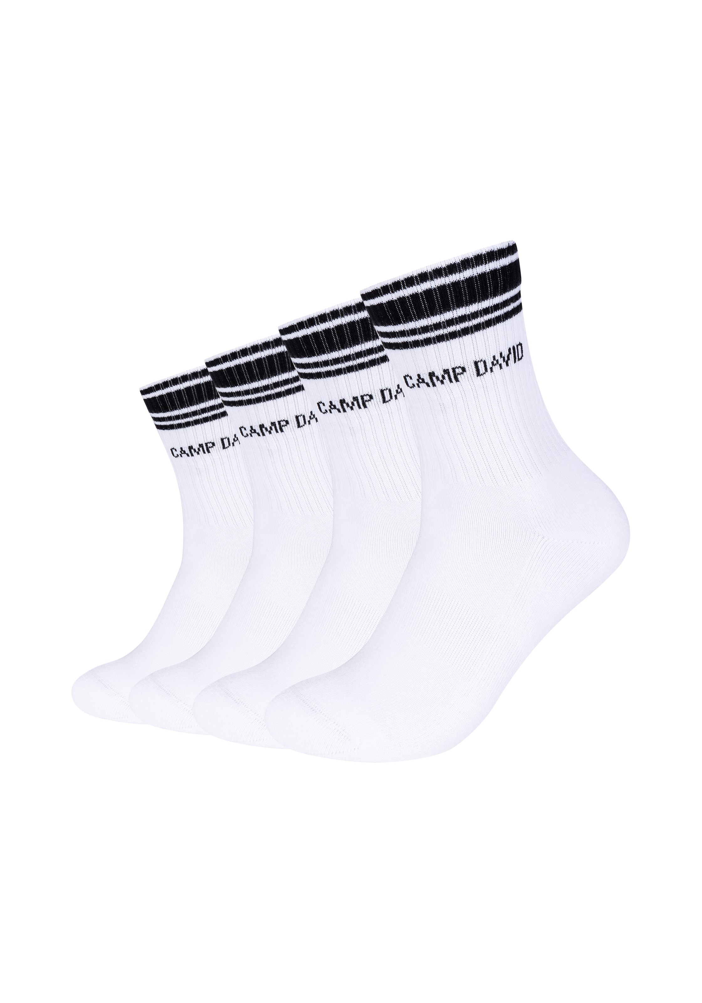 CAMP DAVID Tennissocken 4 Paar, 