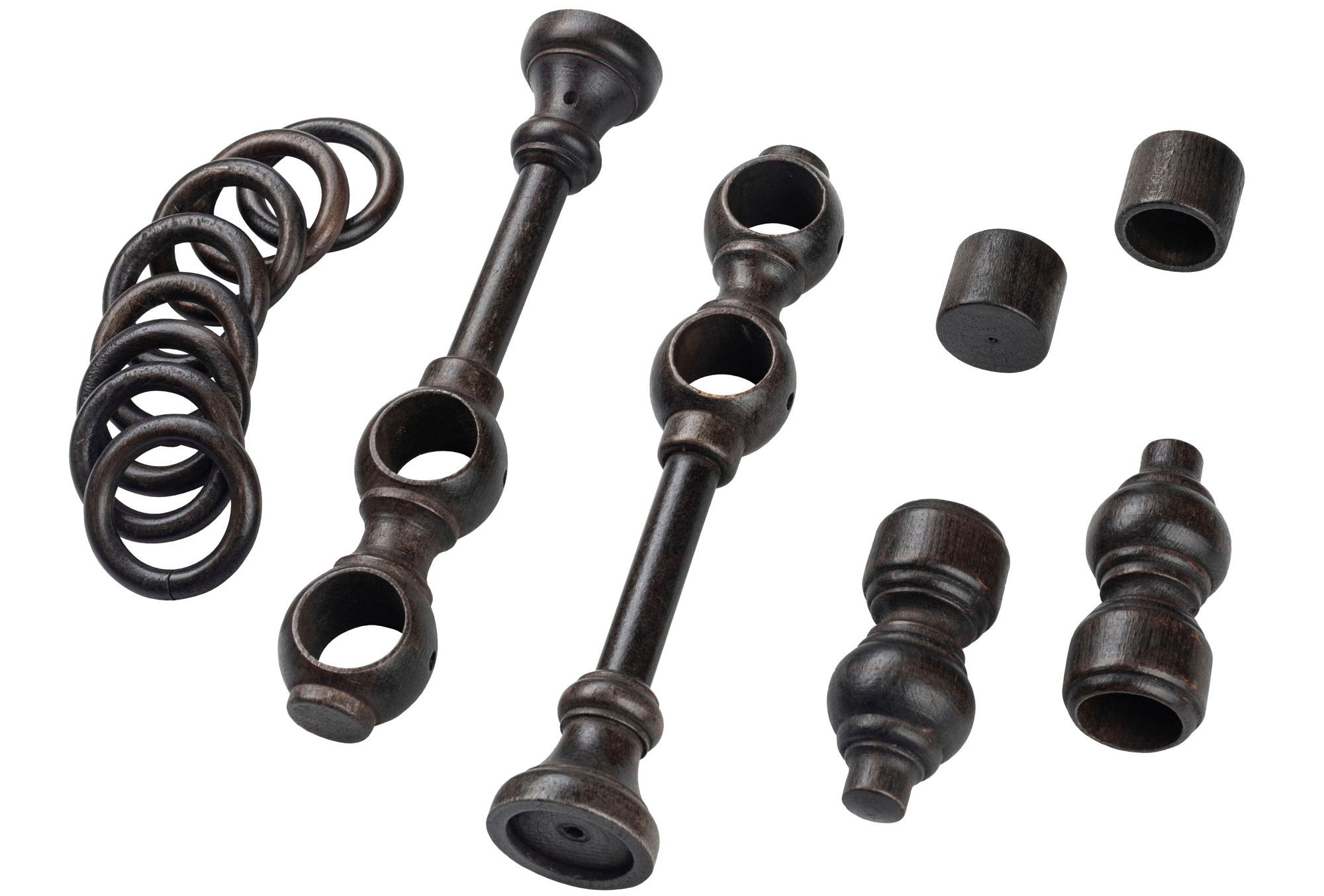 SN DECO GROUP Gardinenstange »Filigrano«, 2 läufig-läufig, Fixmaß
