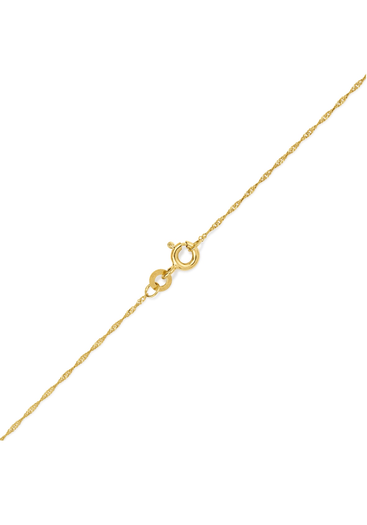 Firetti Collierkettchen »Schmuck Geschenk Gold 333 oder 585 Singapurkettengl. 1,0 mm breit«, Made in Germany