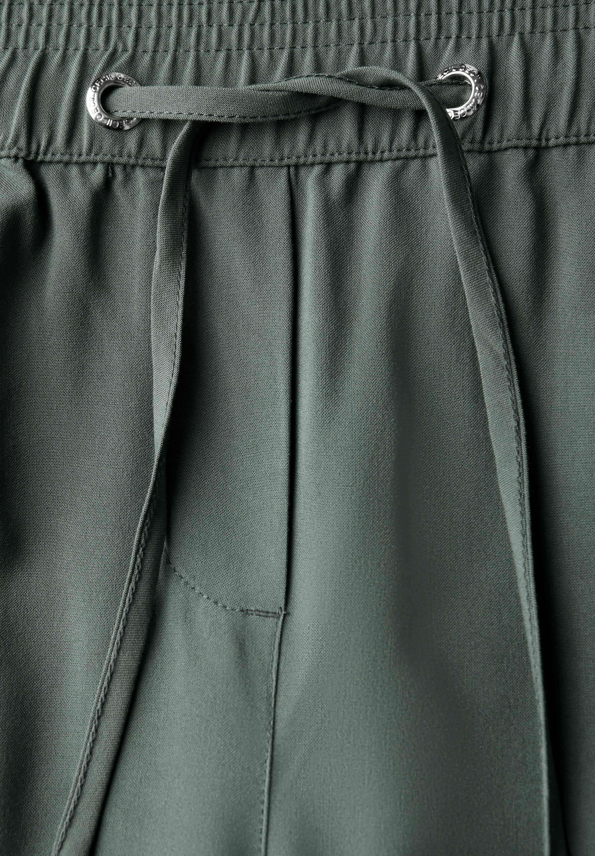 Cecil Stoffhose »Style Neele«, Sommerhose mit elastischem Bund mit Tunnelzug